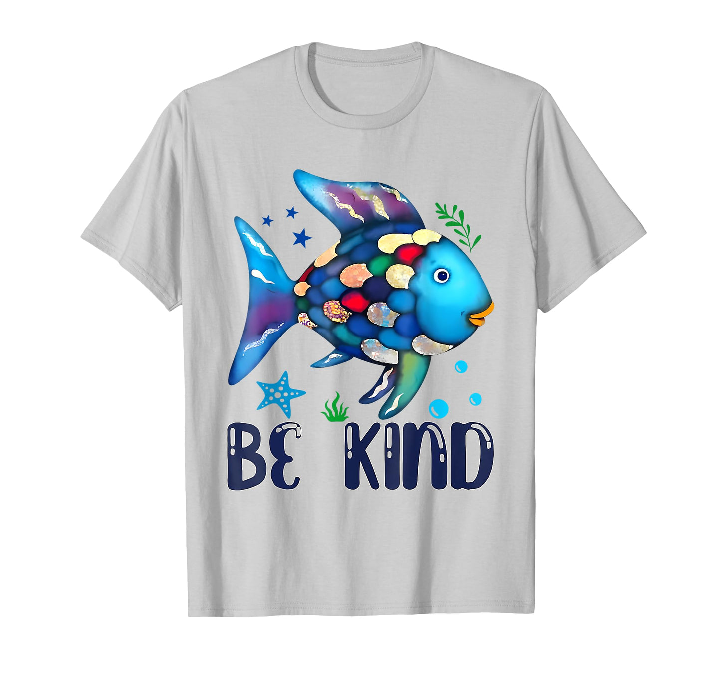 Be Kind Rainbow Fish World Book Day Rainbow Scale Fish T-Shirt