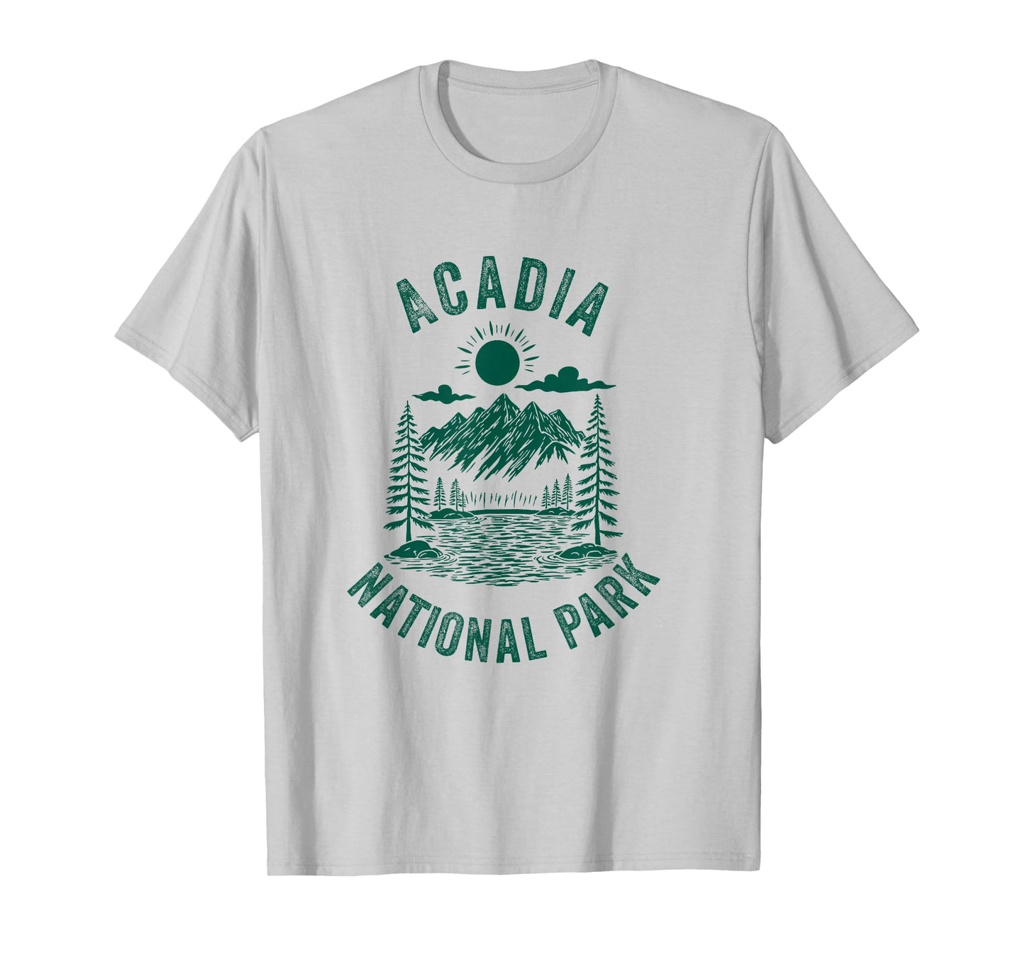 Acadia National Park Souvenir Maine Retro for Men Women Kid T-Shirt