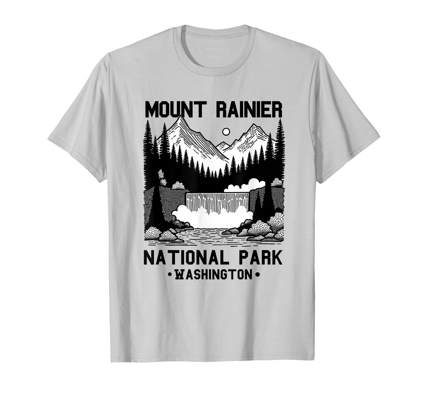 Mount Rainier National Park Washington Souvenir Men Women T-Shirt