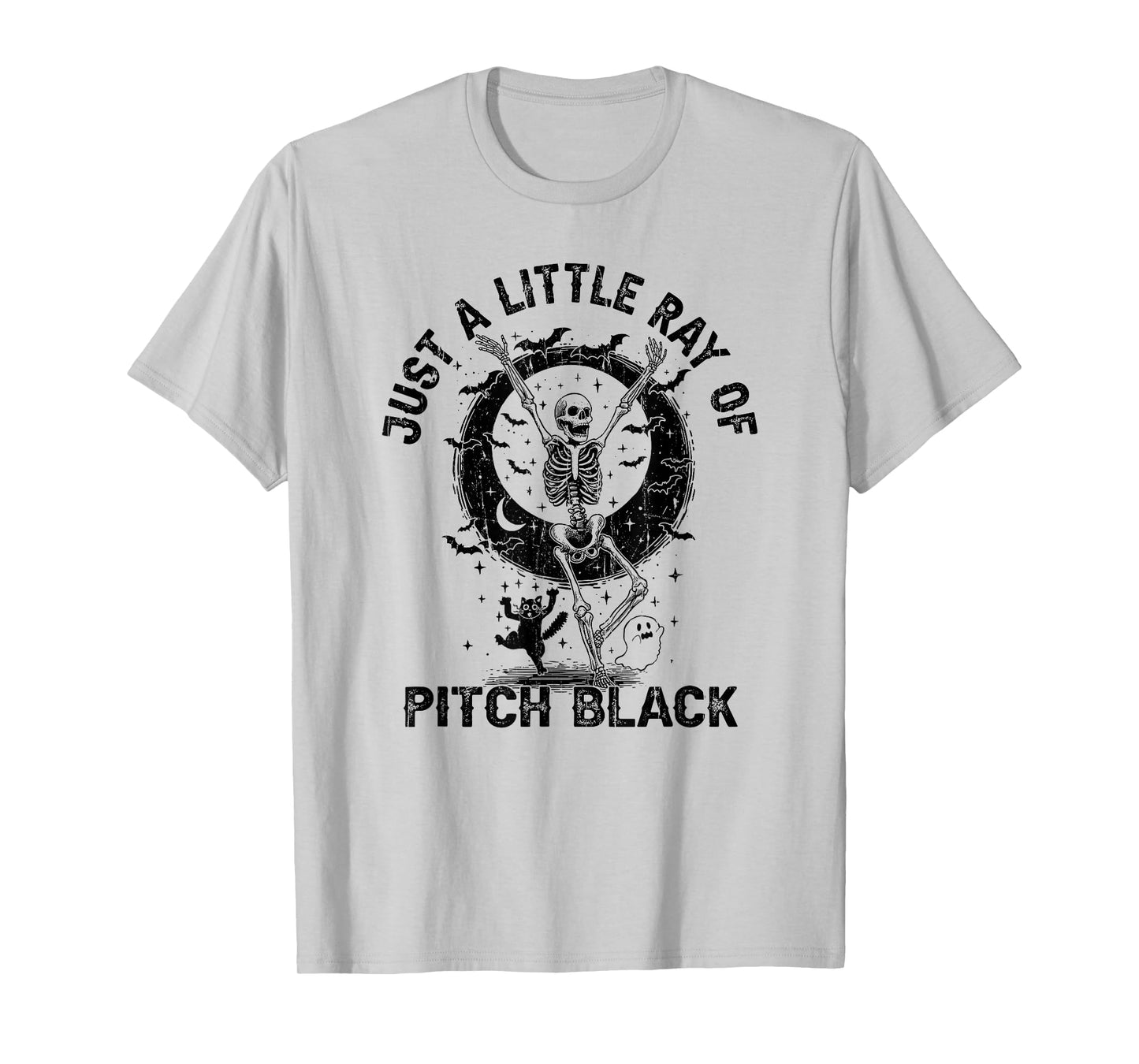 Just A Little Ray of Pitch Black, Funny Halloween T-Shirt