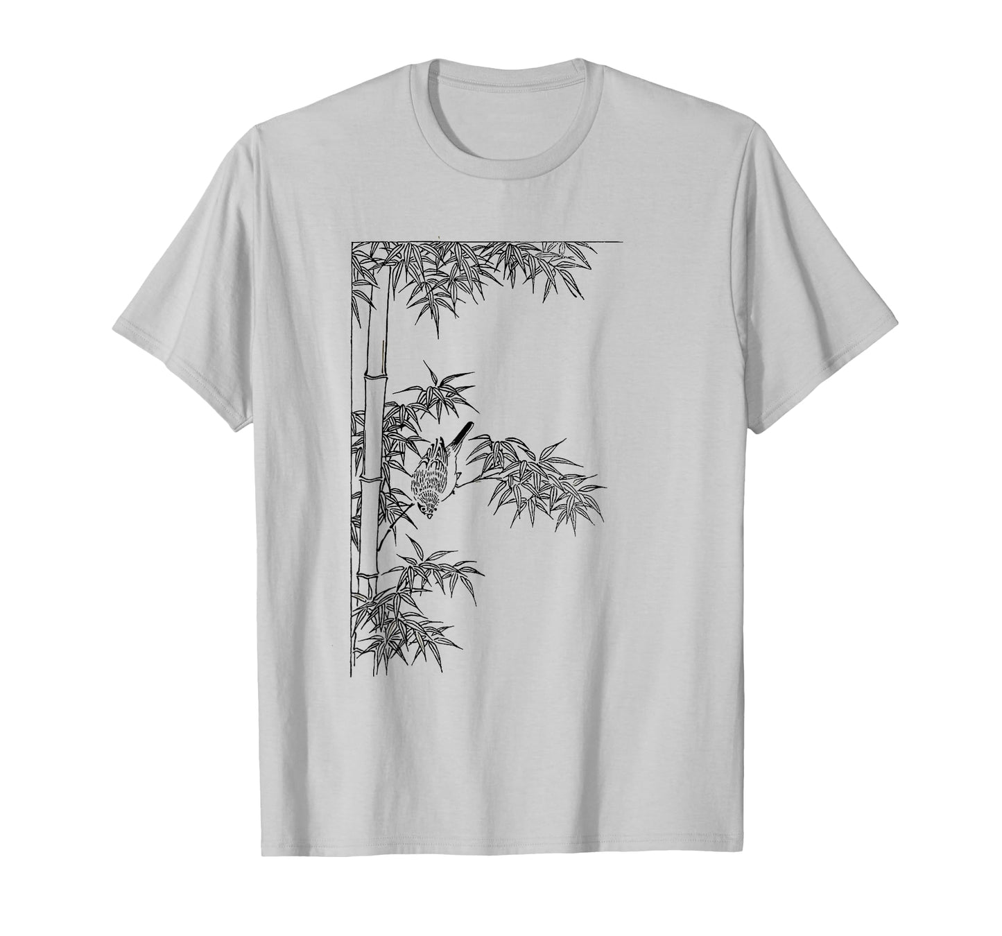 Bamboo plant with a bird T-Shirt