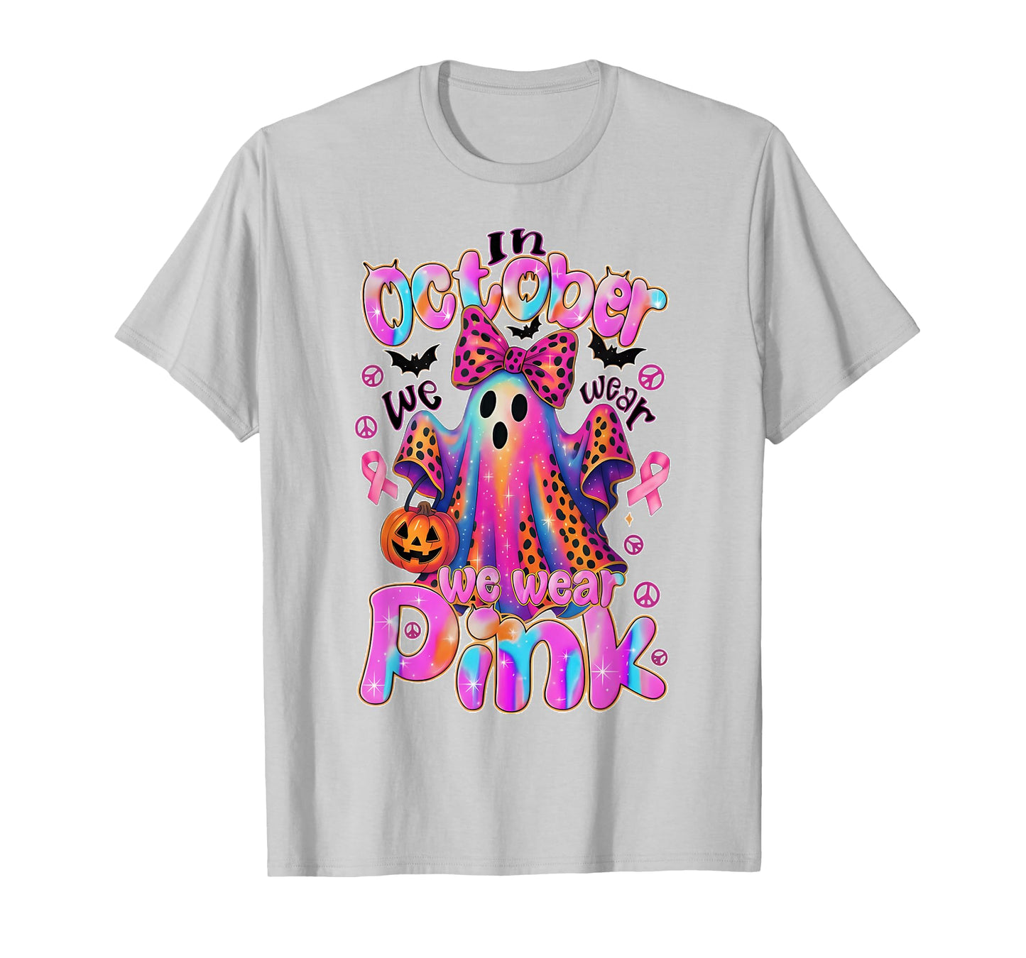 in October We Wear Pink T-Shirt