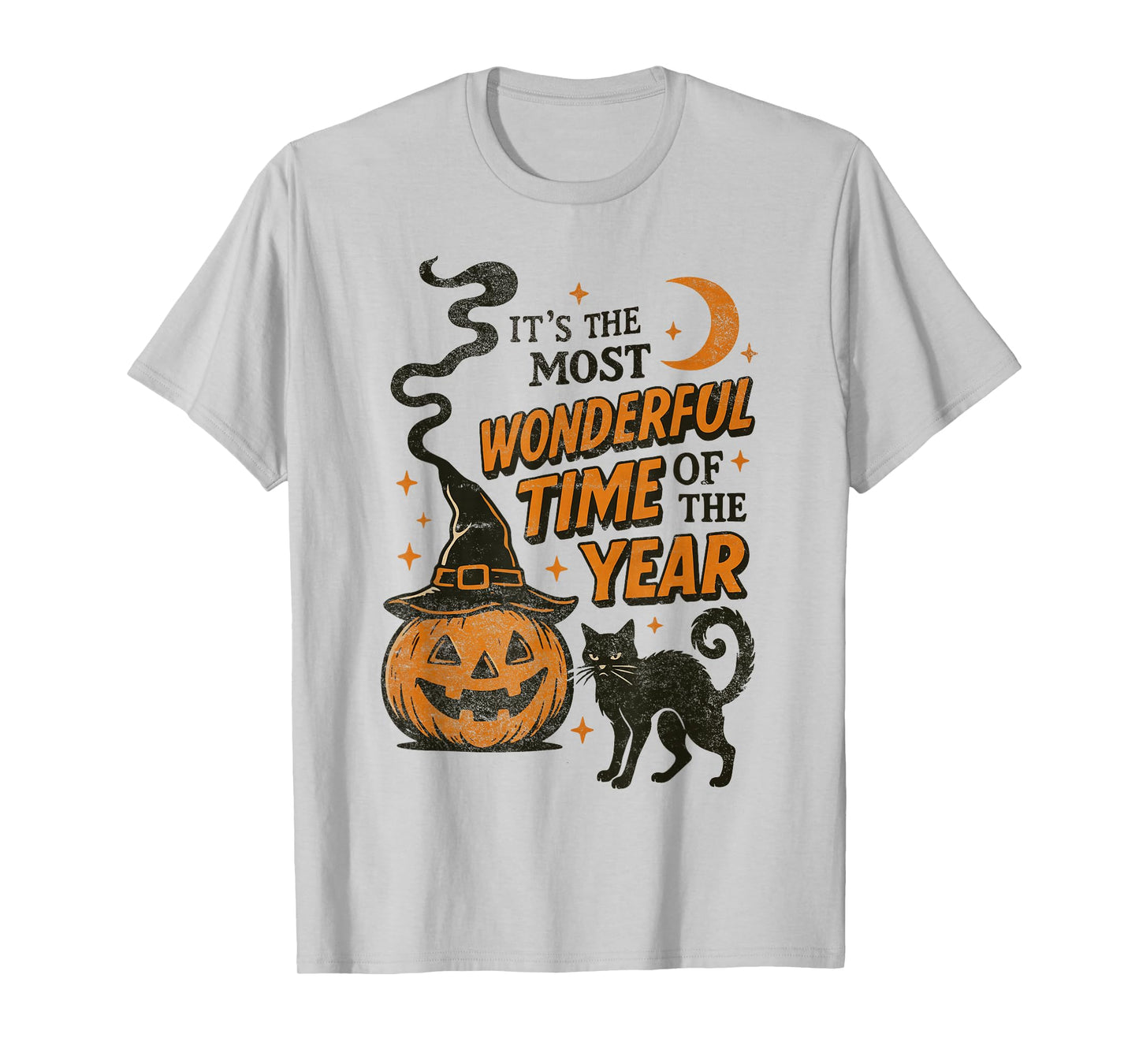 Most Wonderful Time of The Year Vintage Halloween T-Shirt