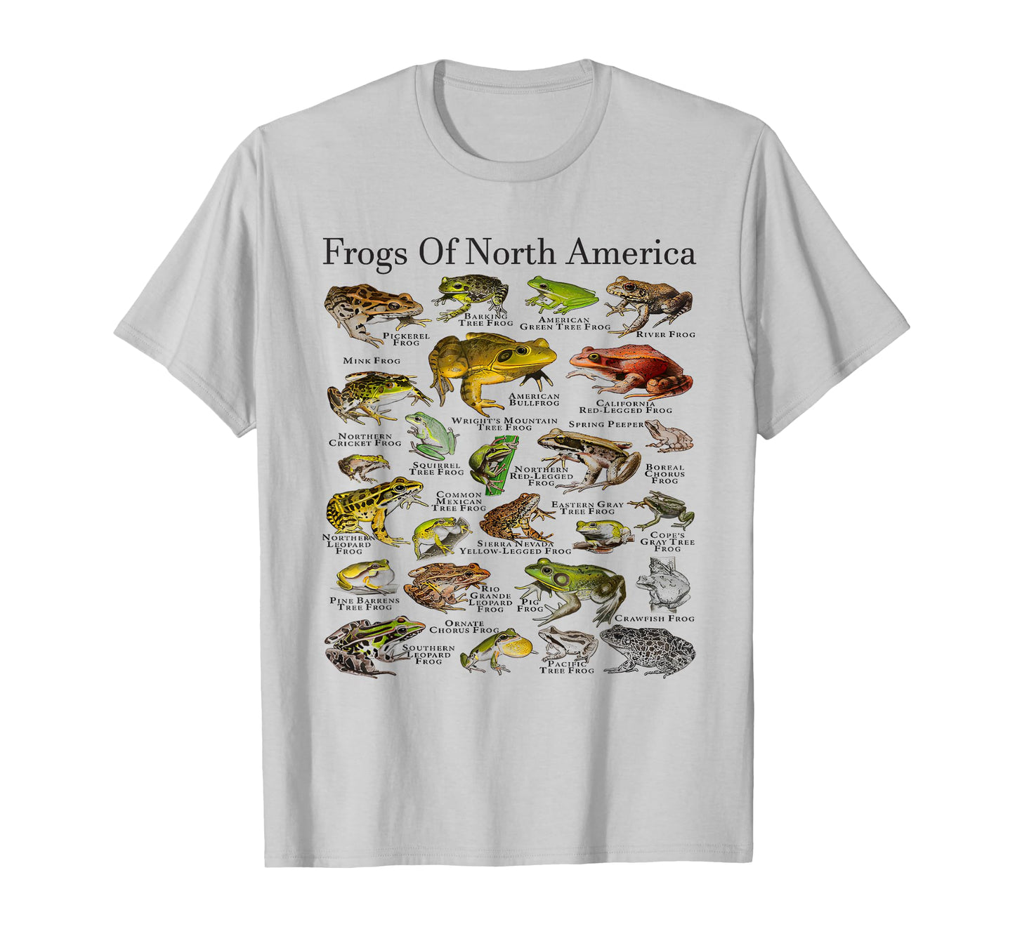 Ultimate Frog Guide shirt, Frogs of North America T-Shirt