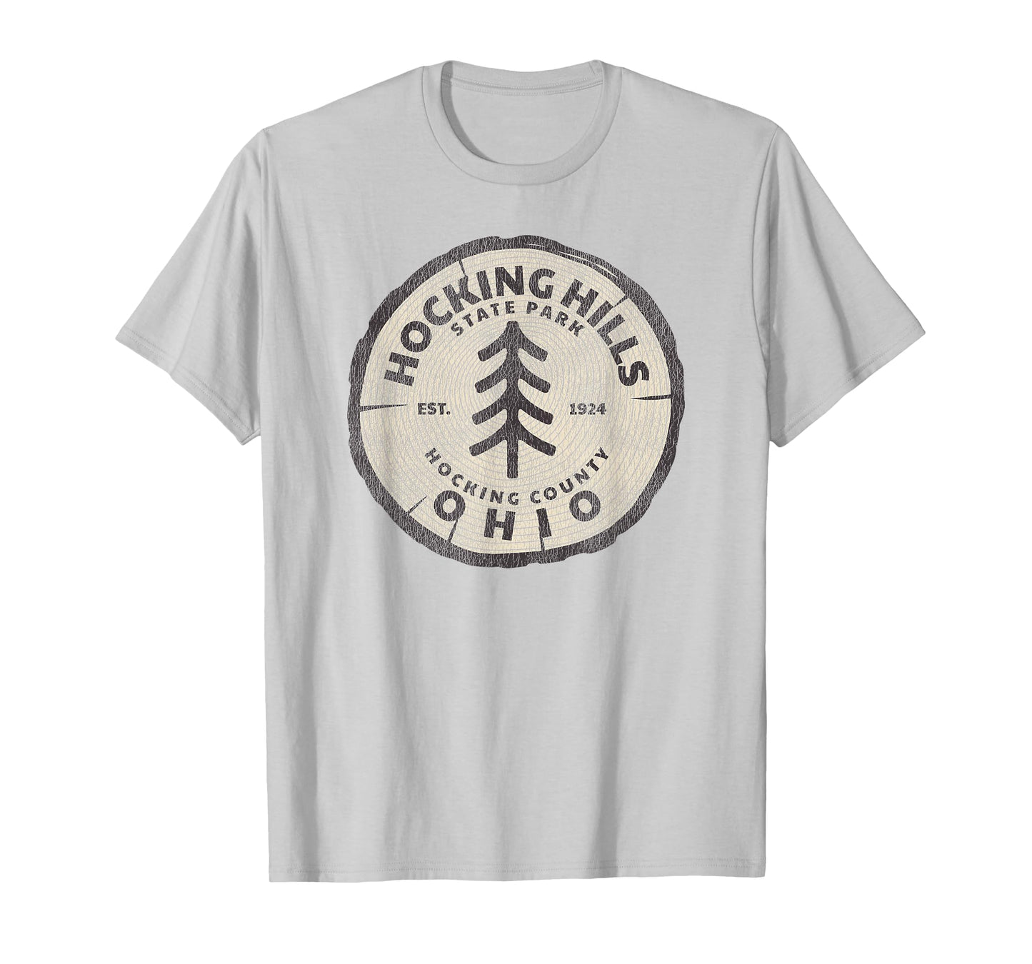 Retro Hocking Hills State Park Souvenir T-Shirt