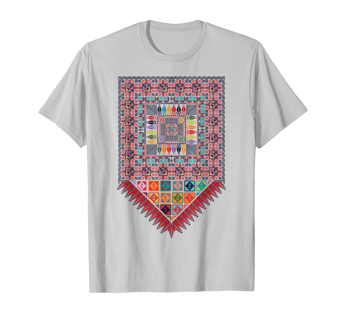 Palestine Women Arabic Girls Islamic Womens Folklore Thobe T-Shirt