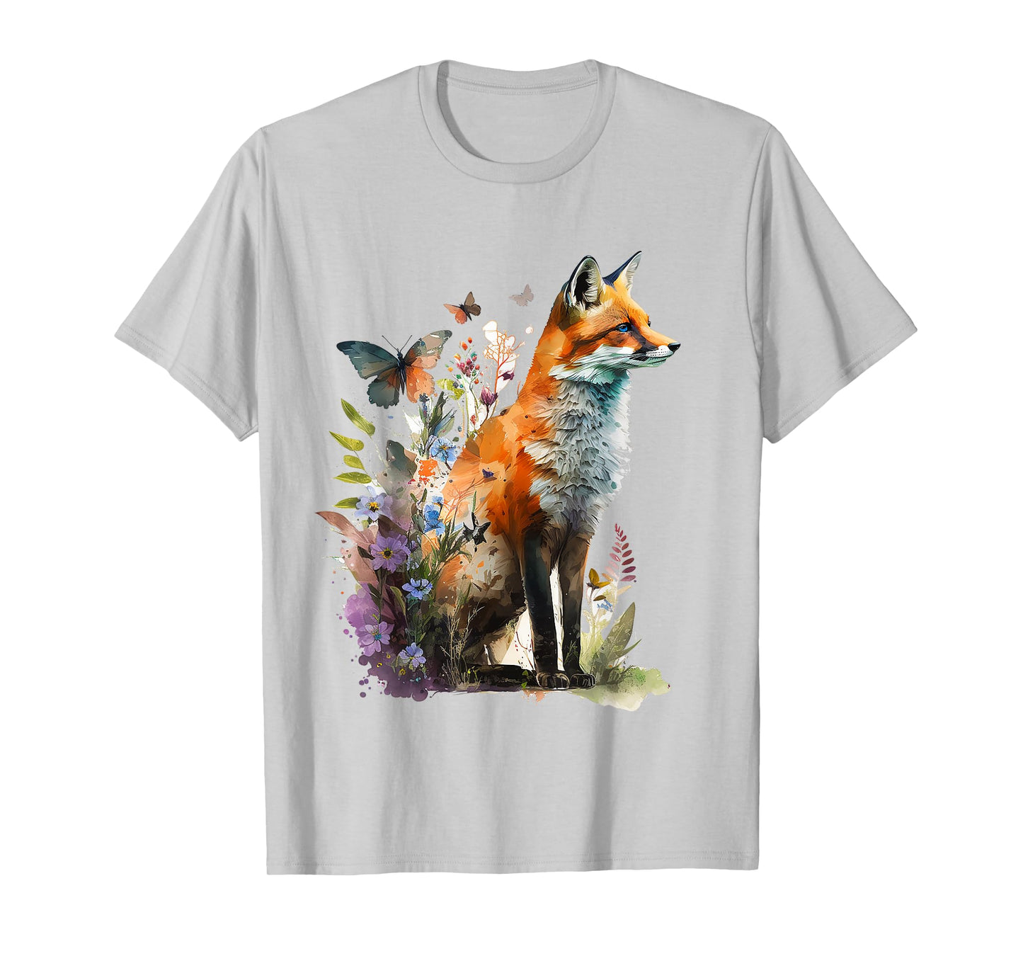Fox Animal Lover Forest Art Animal Fox T-Shirt