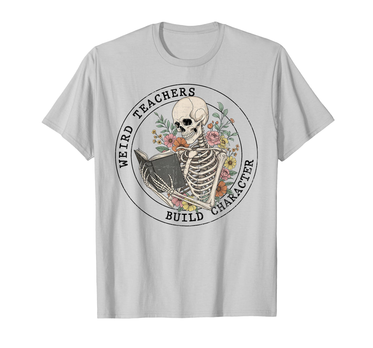 Weird Teachers Build Character Shirt - Teacher Halloween T-Shirt