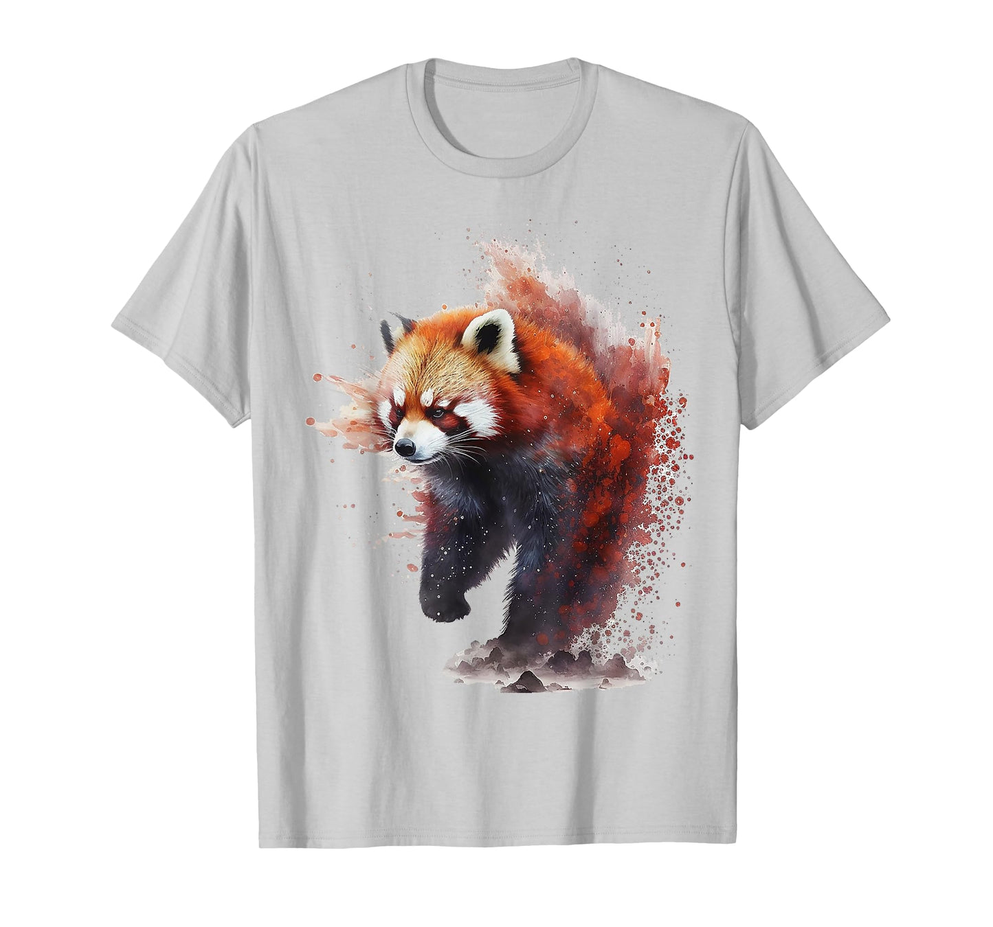 Red Panda Animal Print Art Animal Lover Red Panda T-Shirt