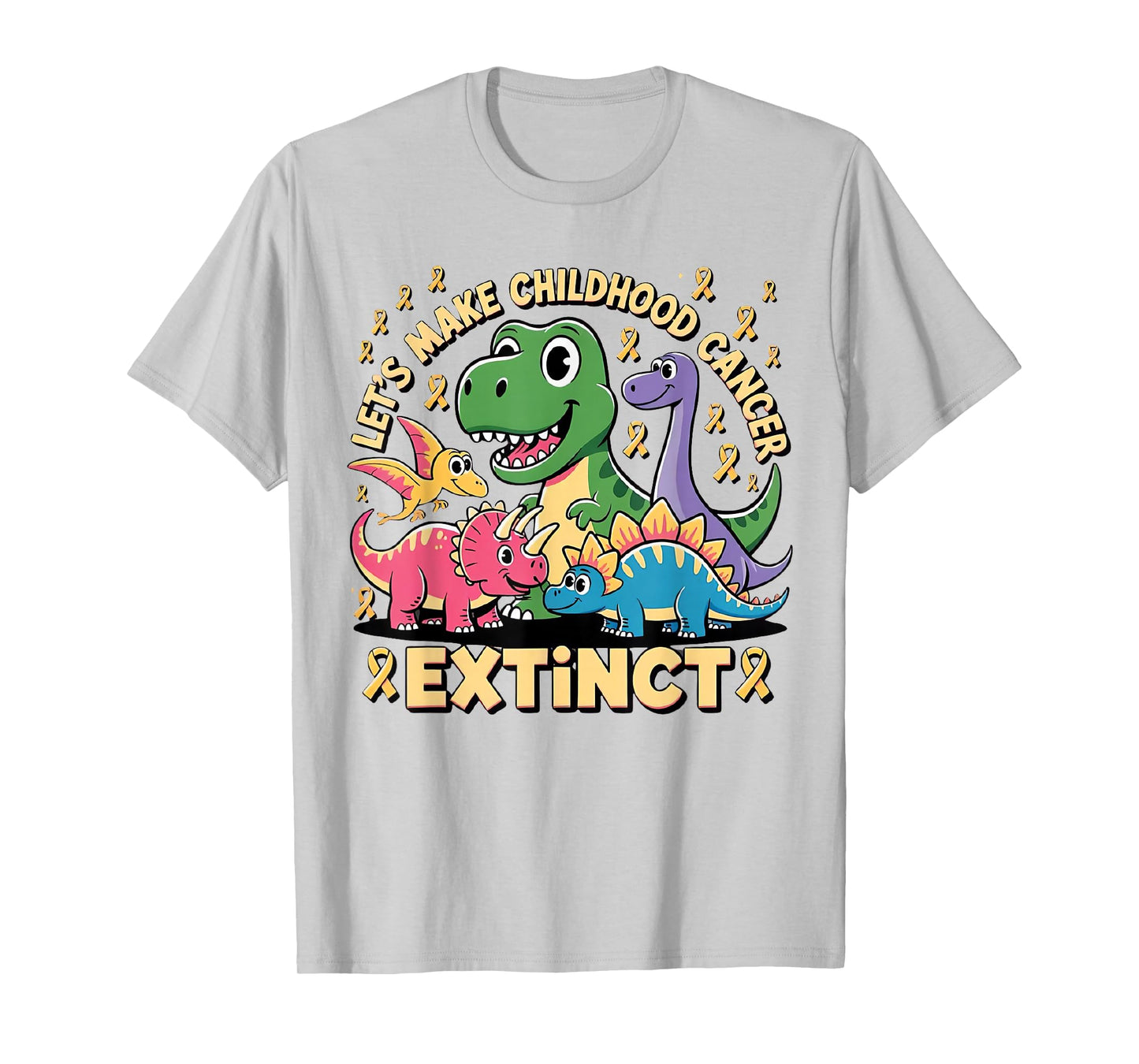 Making Childhood Cancer Extinct PEDS ONC Pediatric Oncology T-Shirt