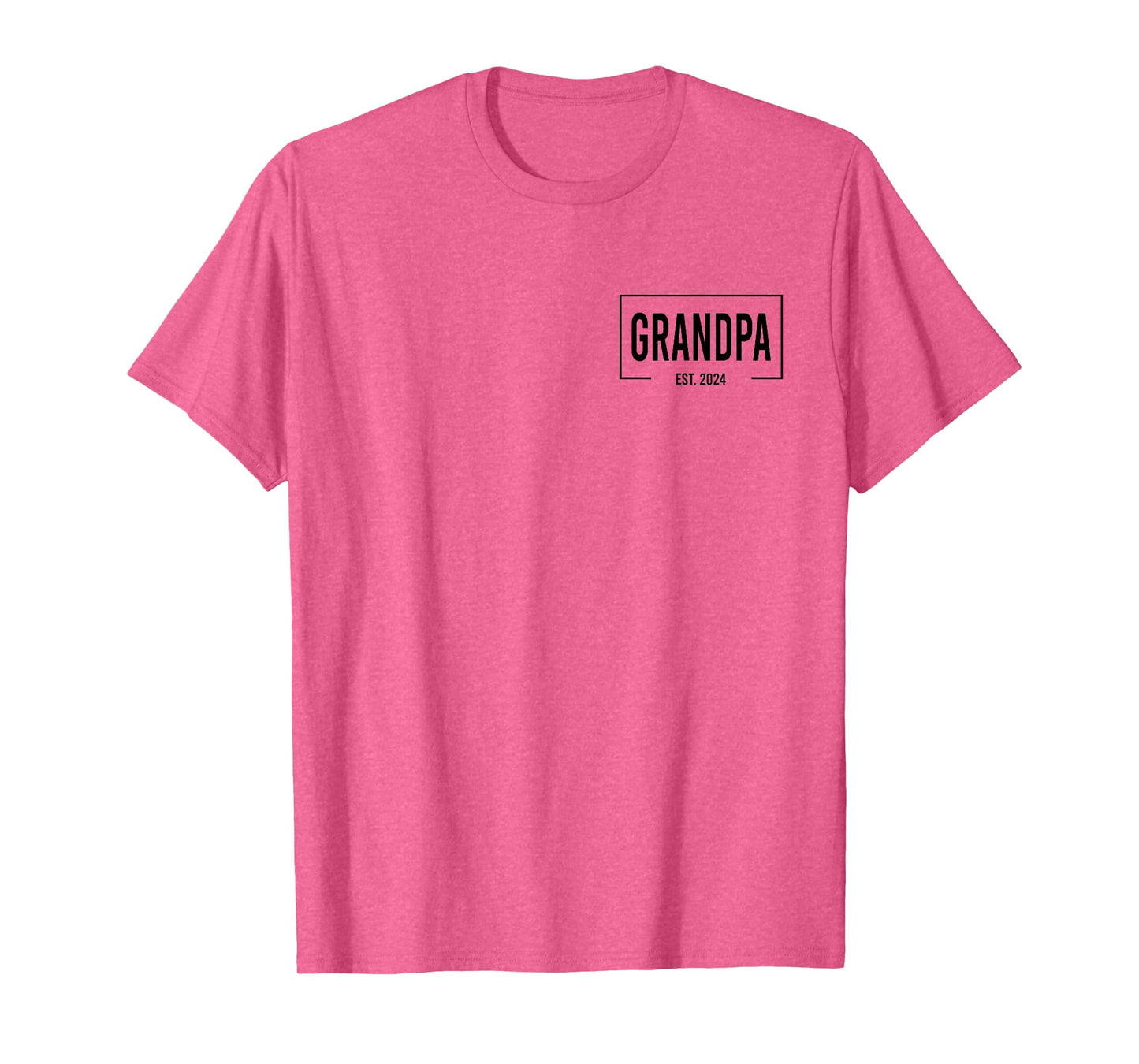 Grandpa Est. 2024 Logo Paps Loading New Grandpa T-Shirt