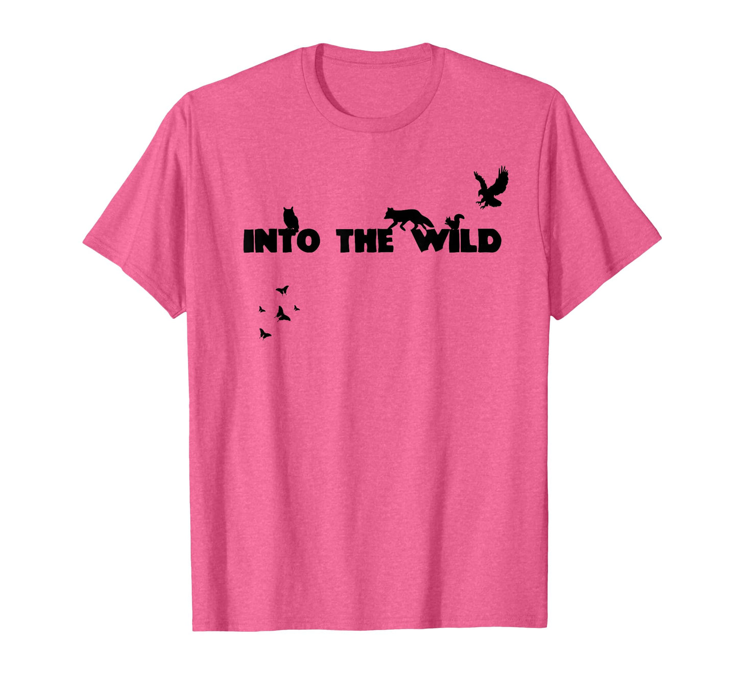 INTO THE WILD Pure nature with wild animals T-Shirt