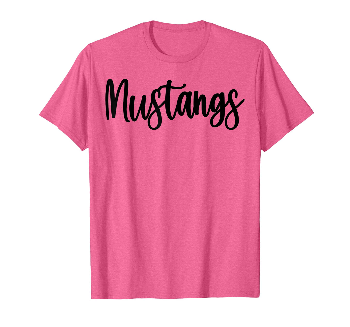 Mustangs School Spirit Team Mascot Game Night T-Shirt