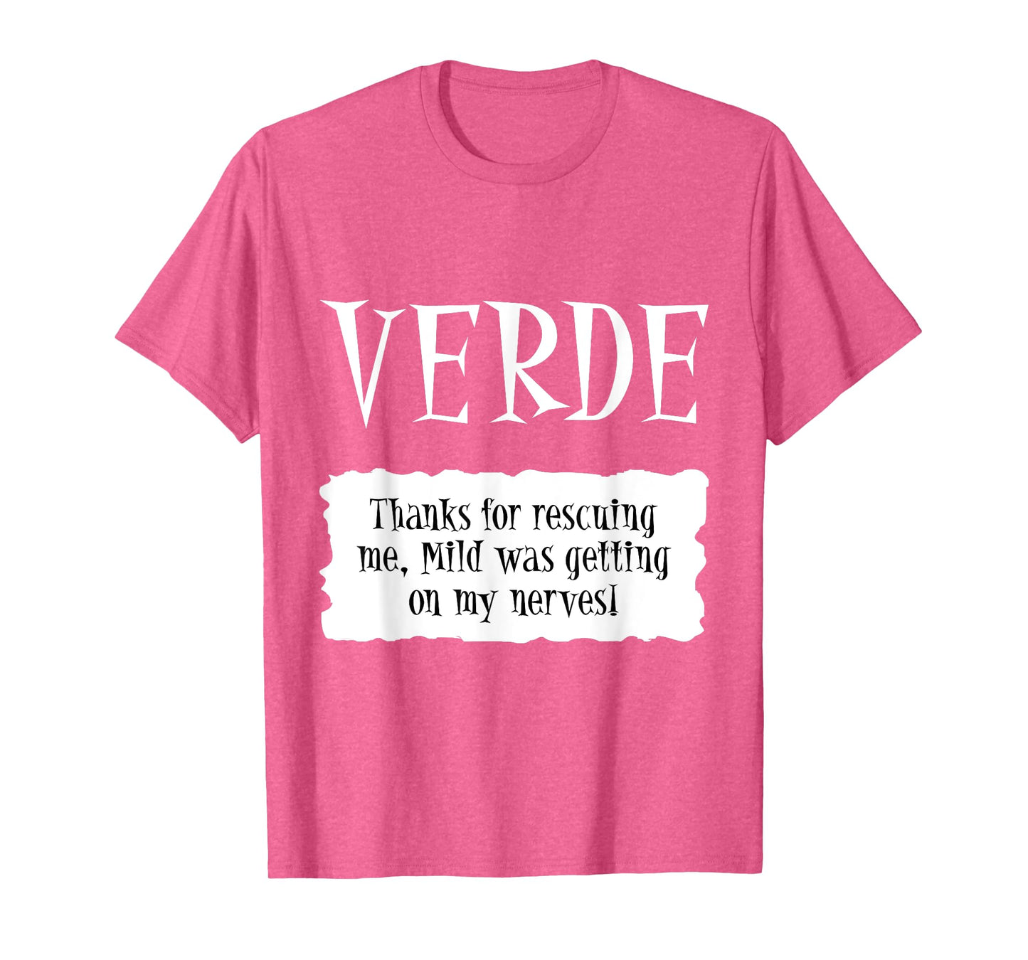 VERDE - Hot Packet Halloween Taco Costume DIY Easy Uniform T-Shirt