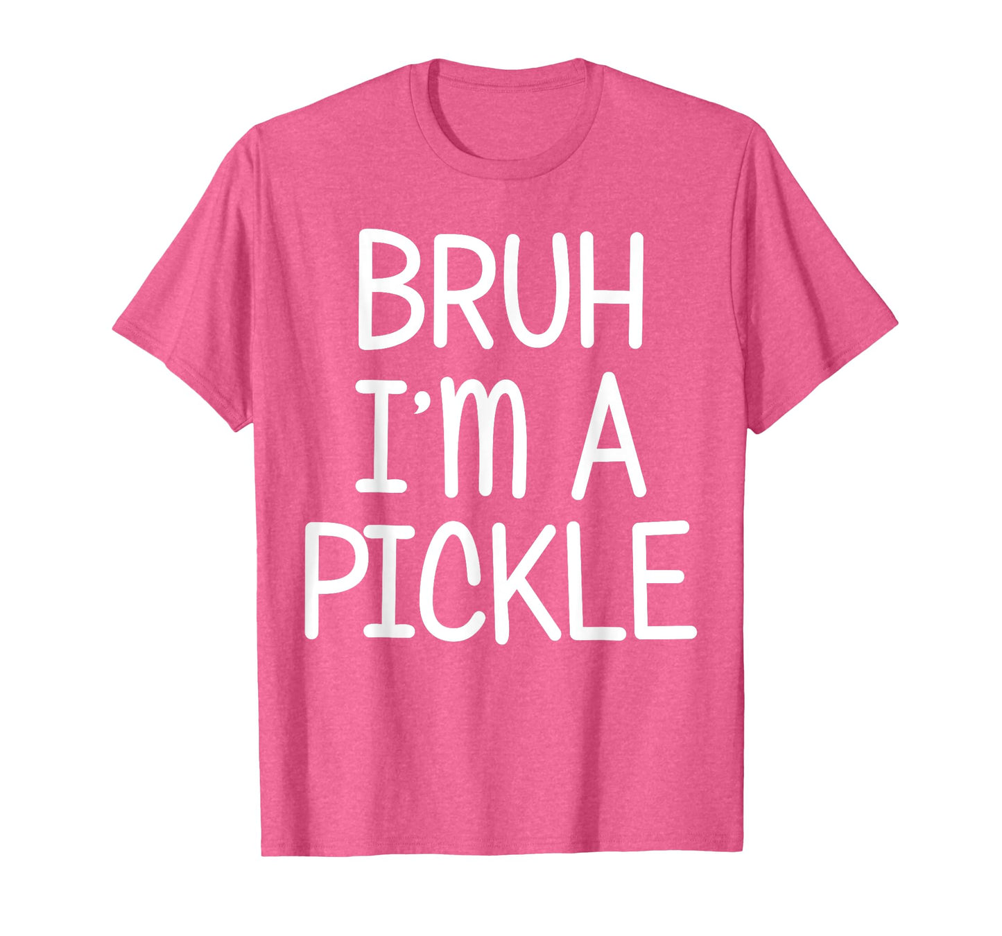 Pretend I'm A Pickle Funny Lazy Halloween Costume Party T-Shirt
