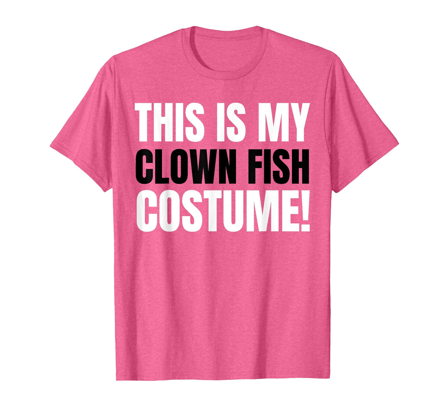 Funny Clown Fish Costume T-Shirt