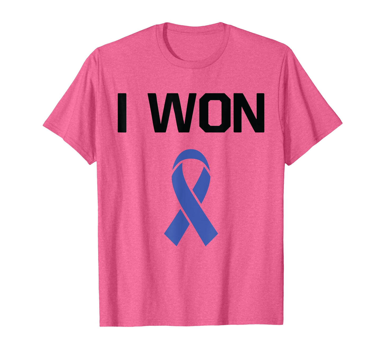 I Won - Fighter Warrior Rectal Cancer Awareness T-Shirt