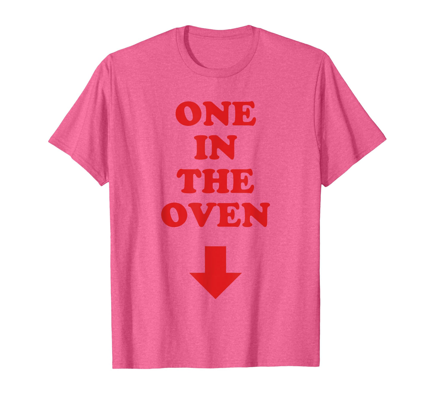 One In The Oven Red Arrow Comedy Pregnancy Costume T-Shirt