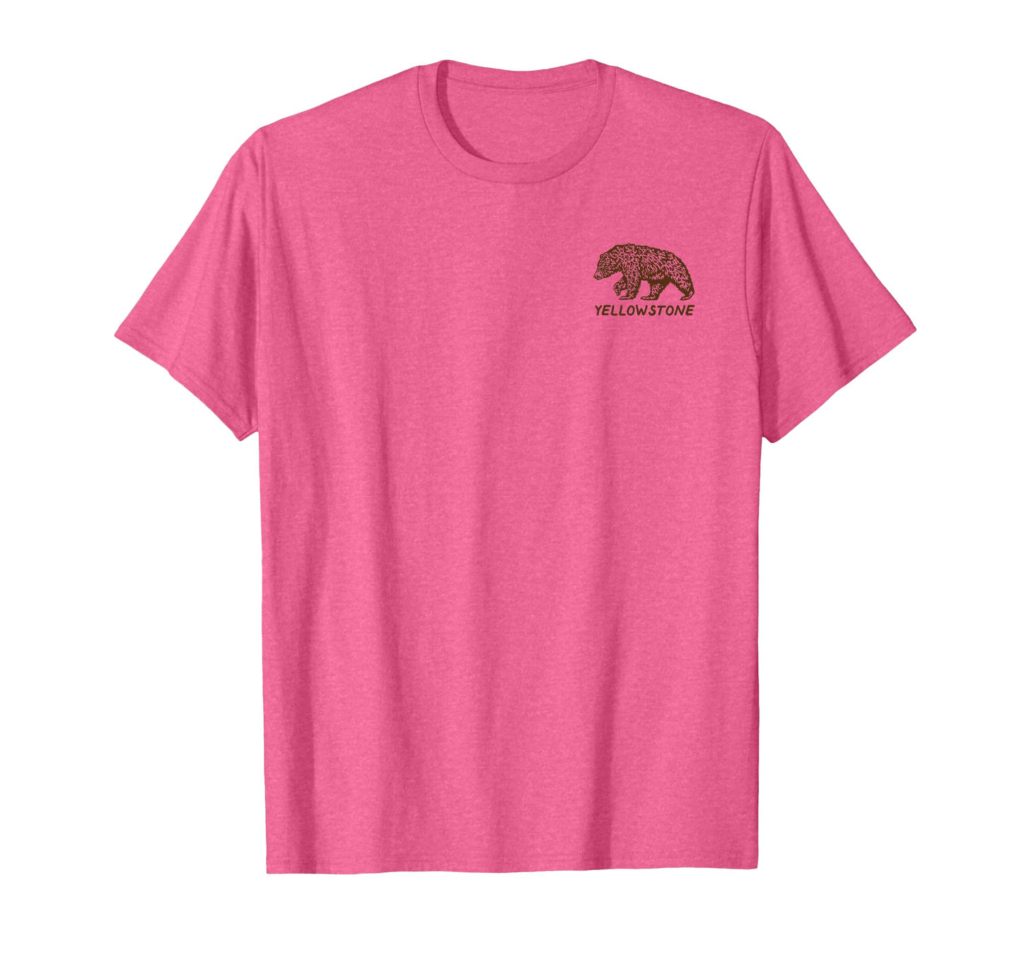 Yellowstone National Park Wyoming (Front and Back Design) T-Shirt