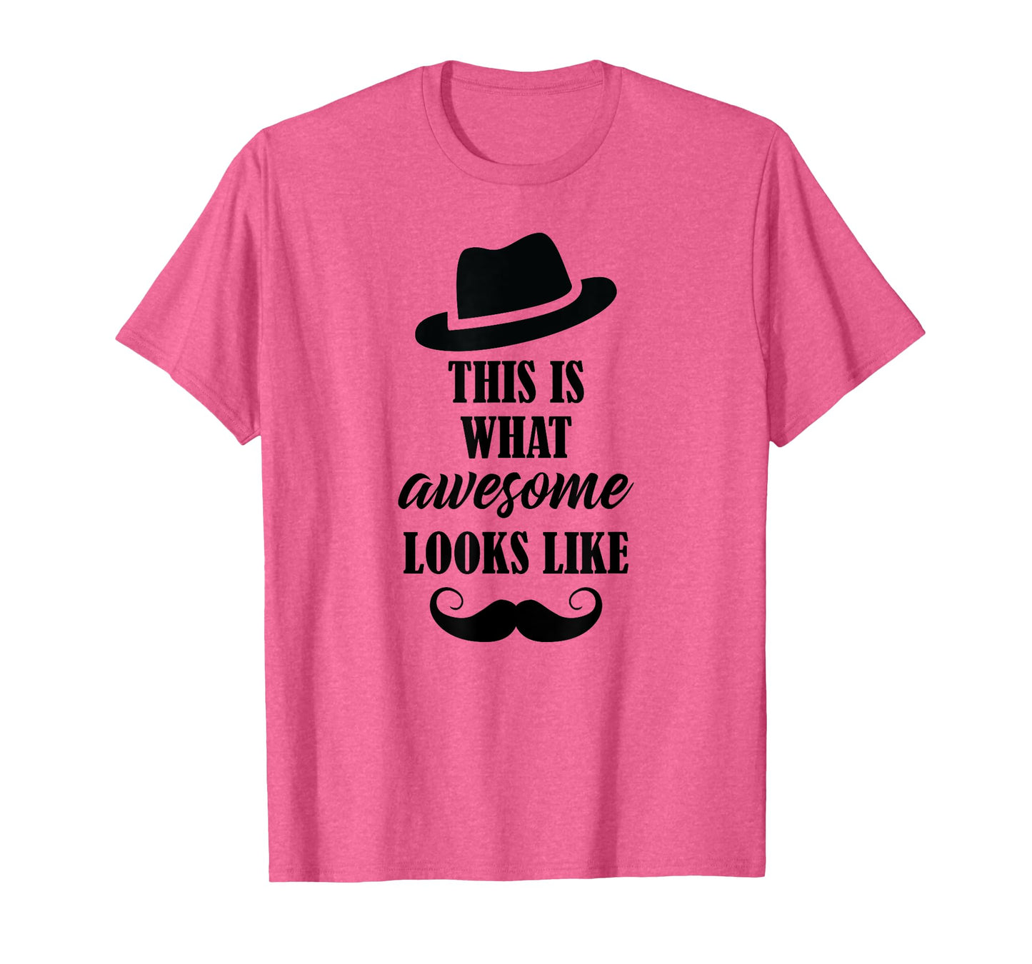 Funny Mustache Shirt Men Handlebar Mustache T Shirt Husband T-Shirt
