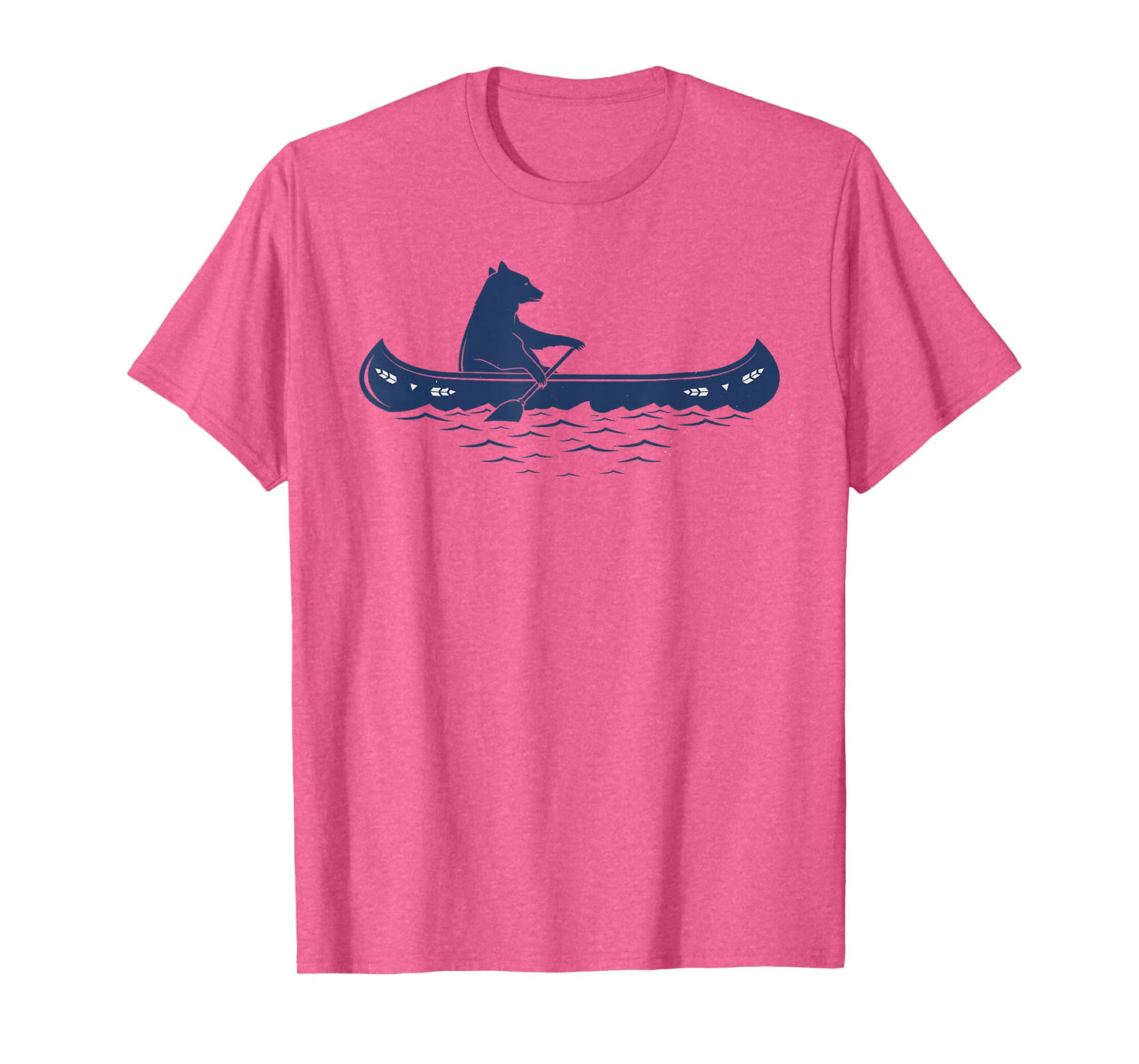 Bear In Canoe Sketch T-Shirt
