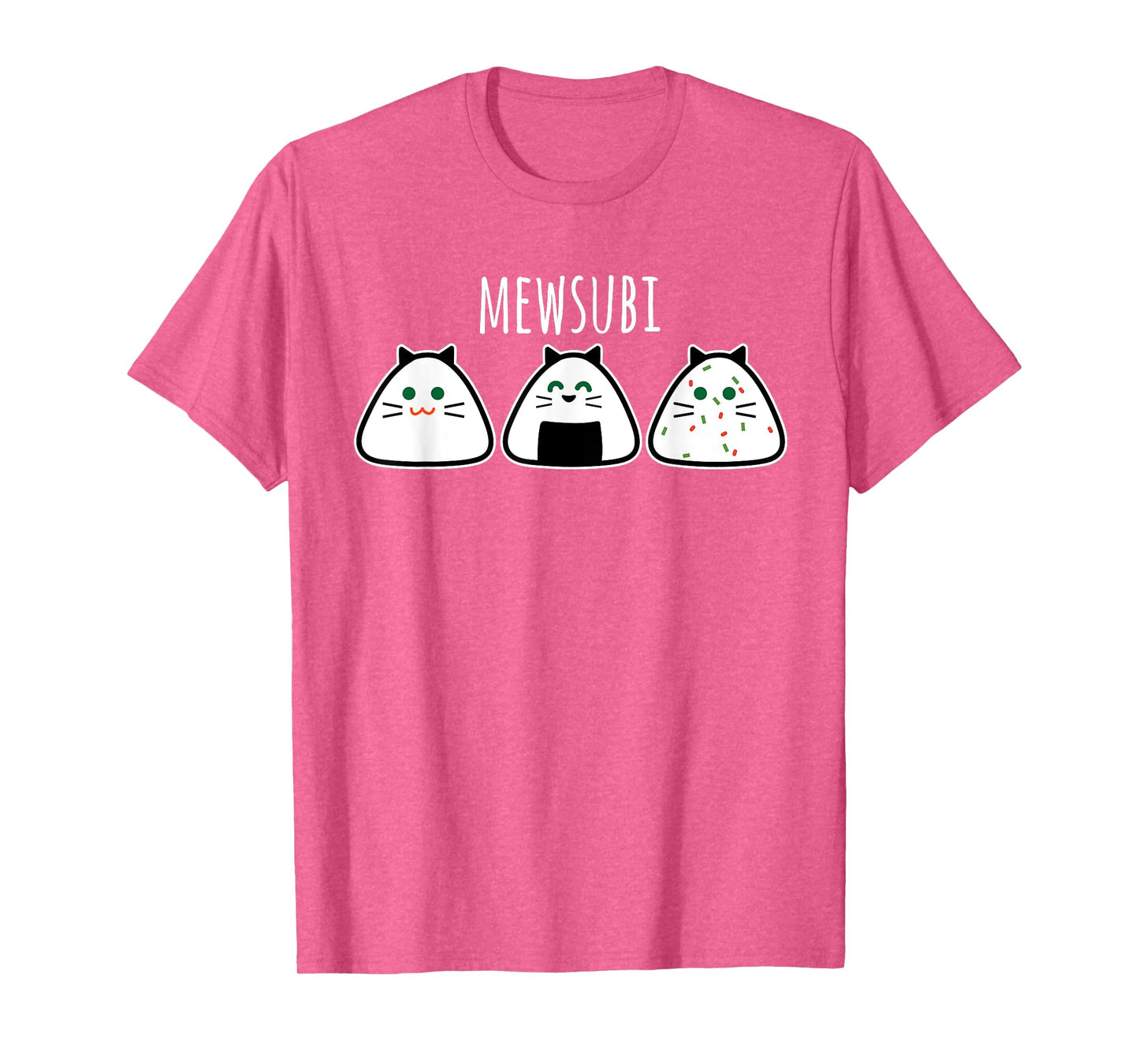 Funny Kawaii Cat Shirt Musubi Sushi T-Shirt