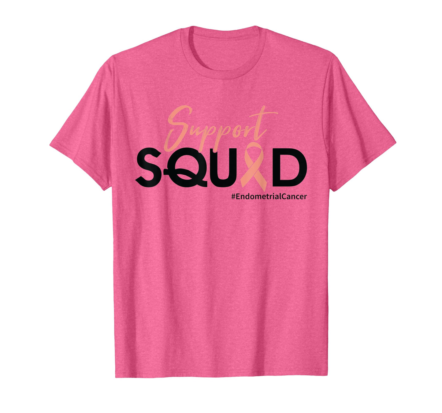 Support Squad - Endometrial Cancer Awareness T-Shirt