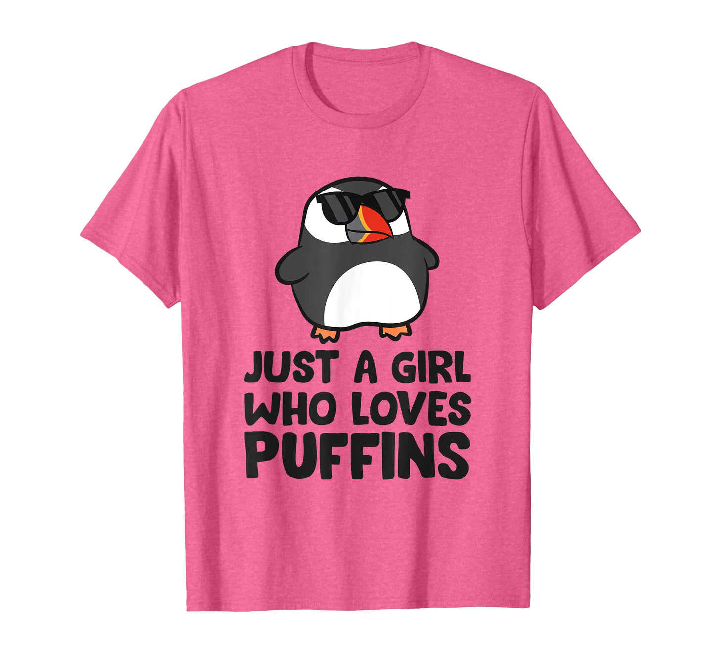 Just a Girl Who Loves Puffins T-Shirt
