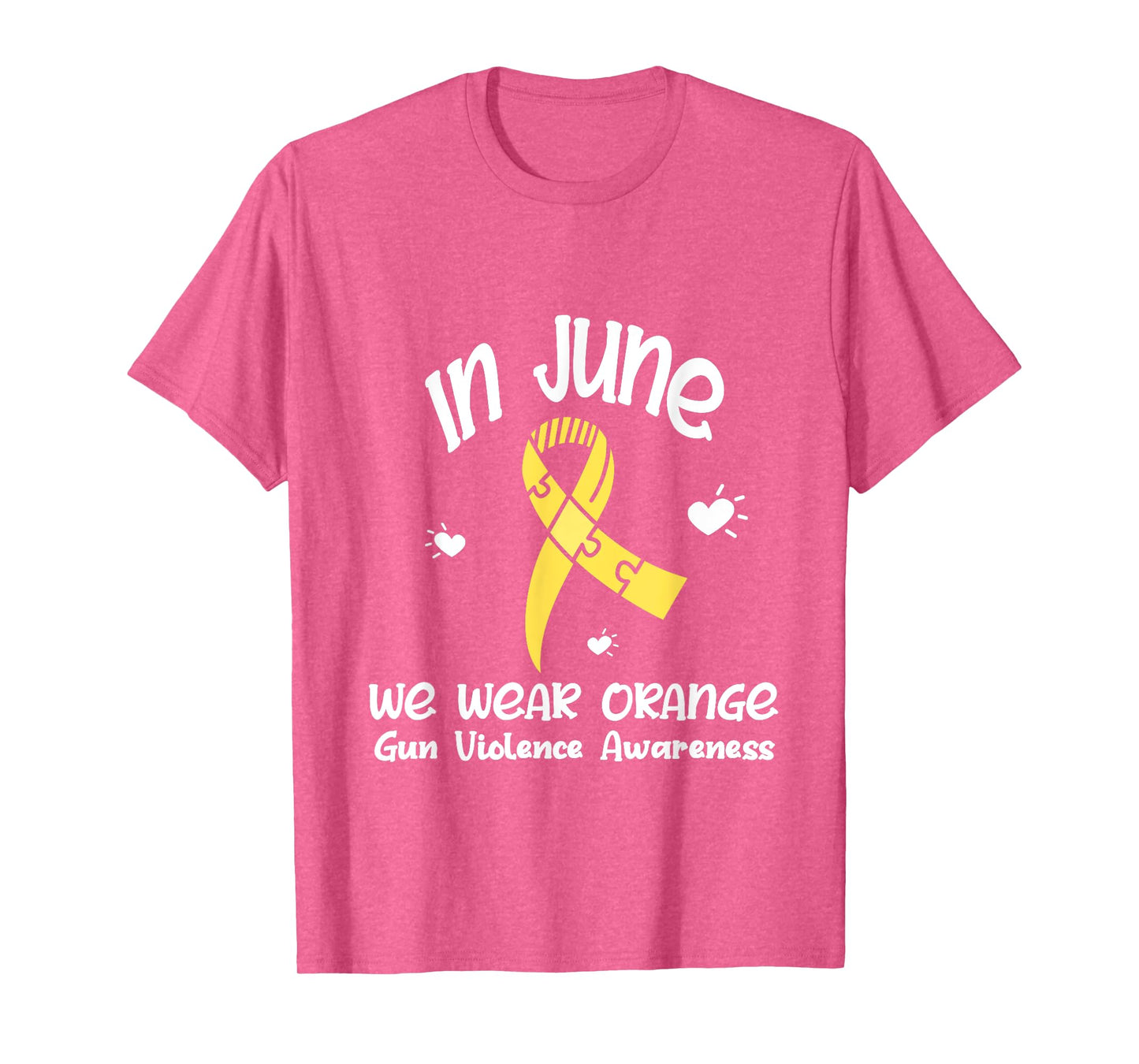 In June We Wear Orange Gun Violence Awareness Day T-Shirt