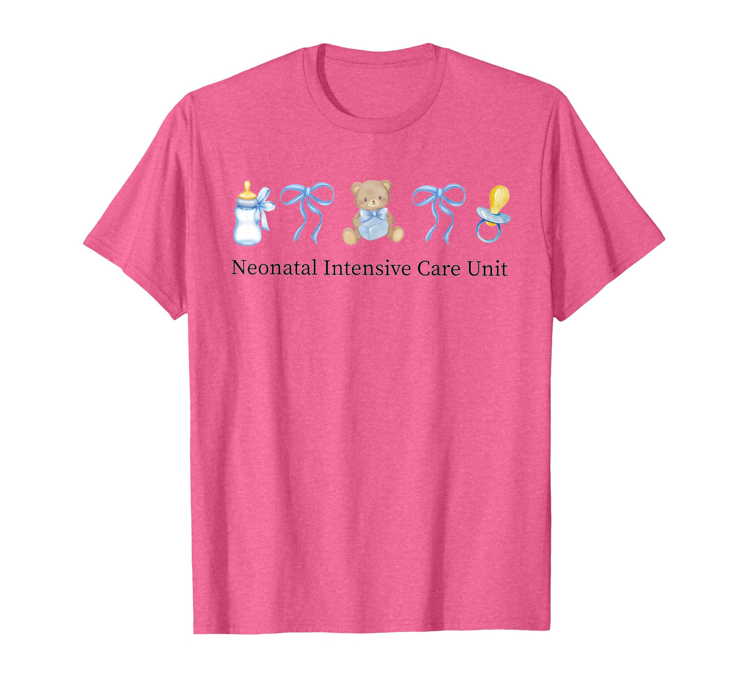 Neonatal Intensive Care Unit Cute Bear NICU Nurse Coquette T-Shirt