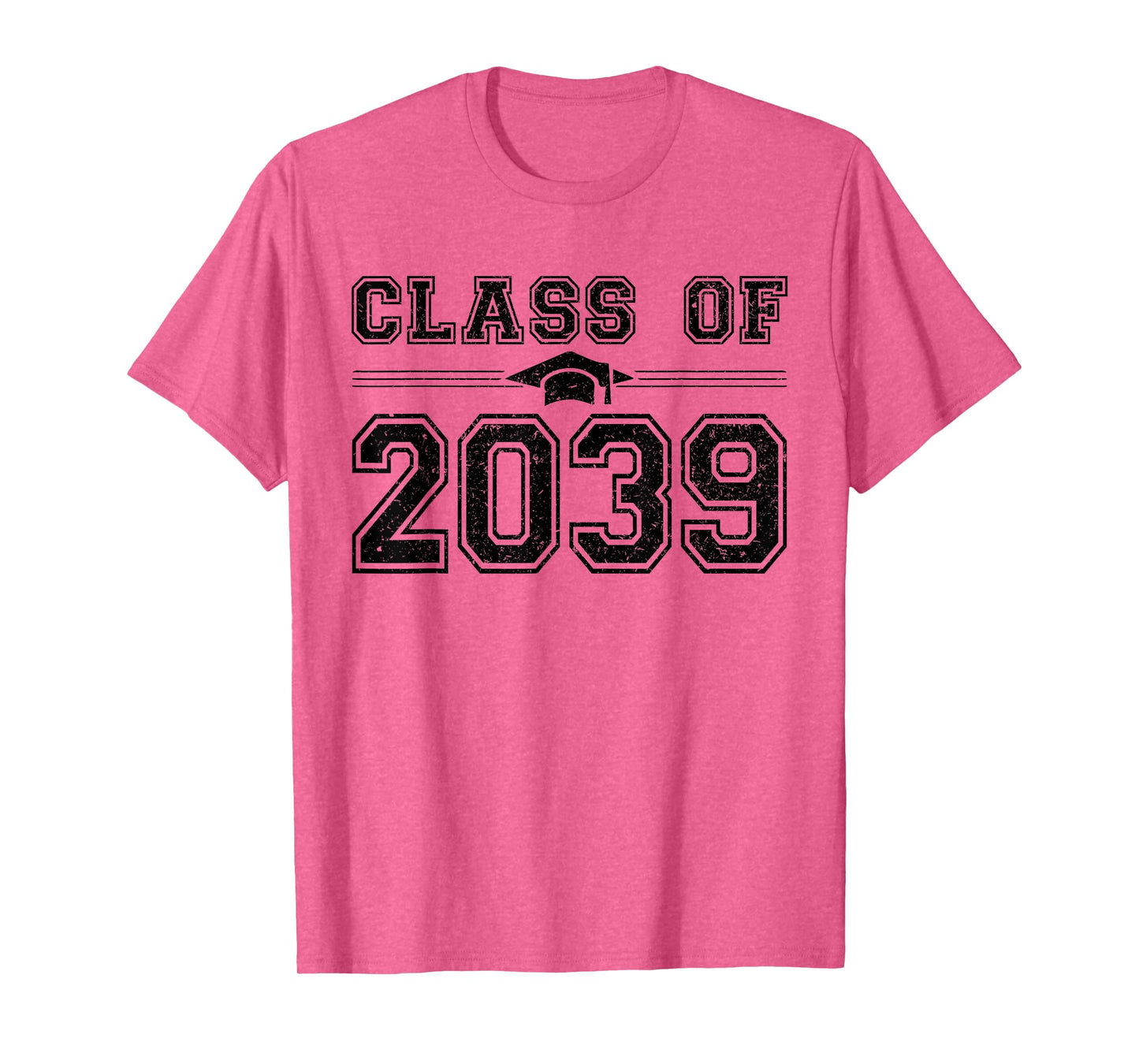 Class of 2039 Grow With Me First Day of School Graduation T-Shirt
