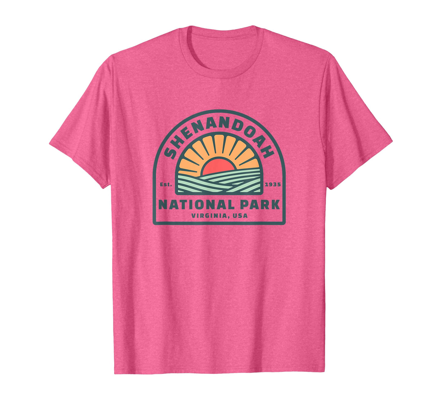 Family Vacation Gift - Retro Shenandoah National Park T-Shirt