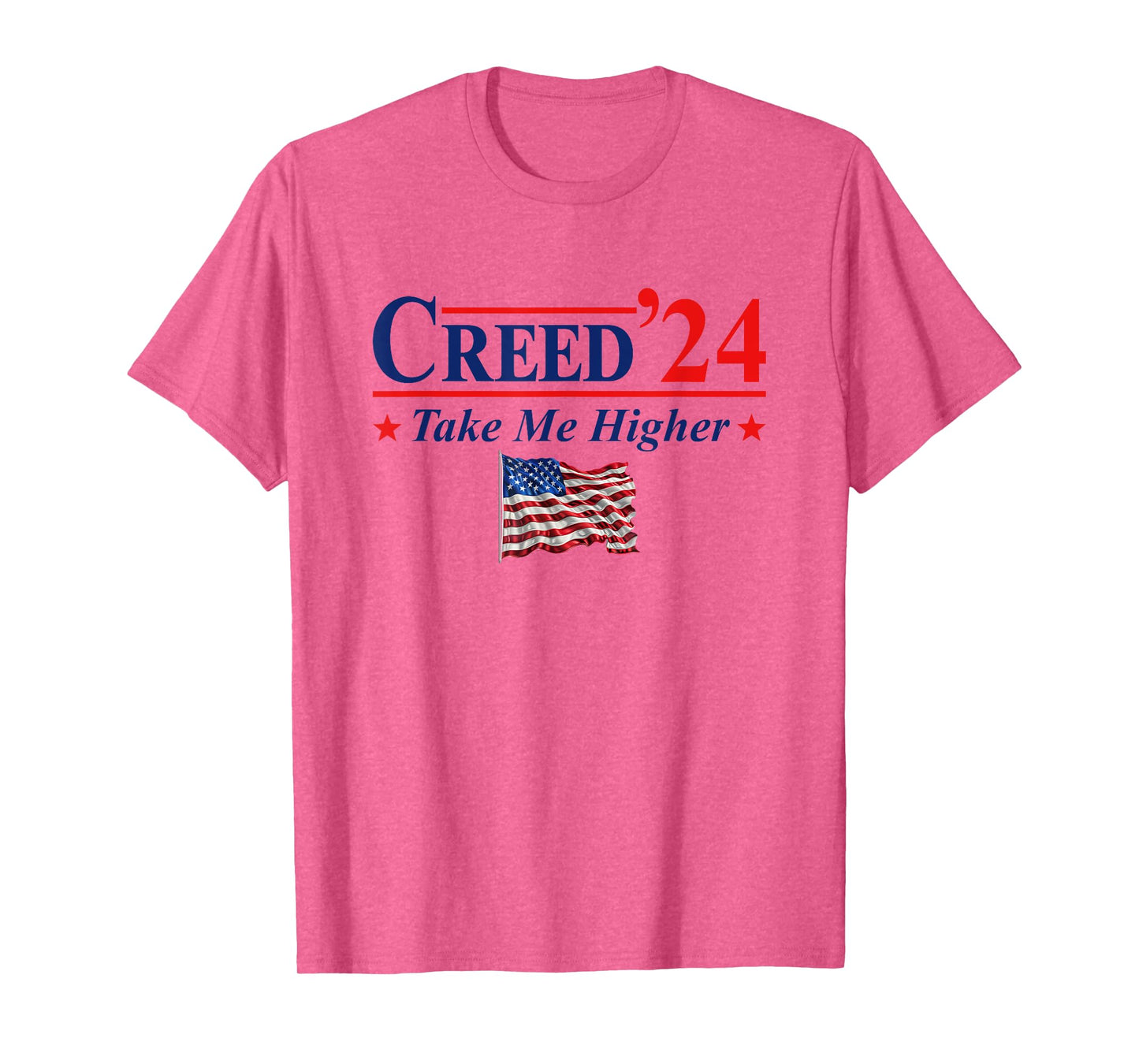 Creed '24 Take Me Higher Creed 2024 Take Me Higher Us Flag T-Shirt