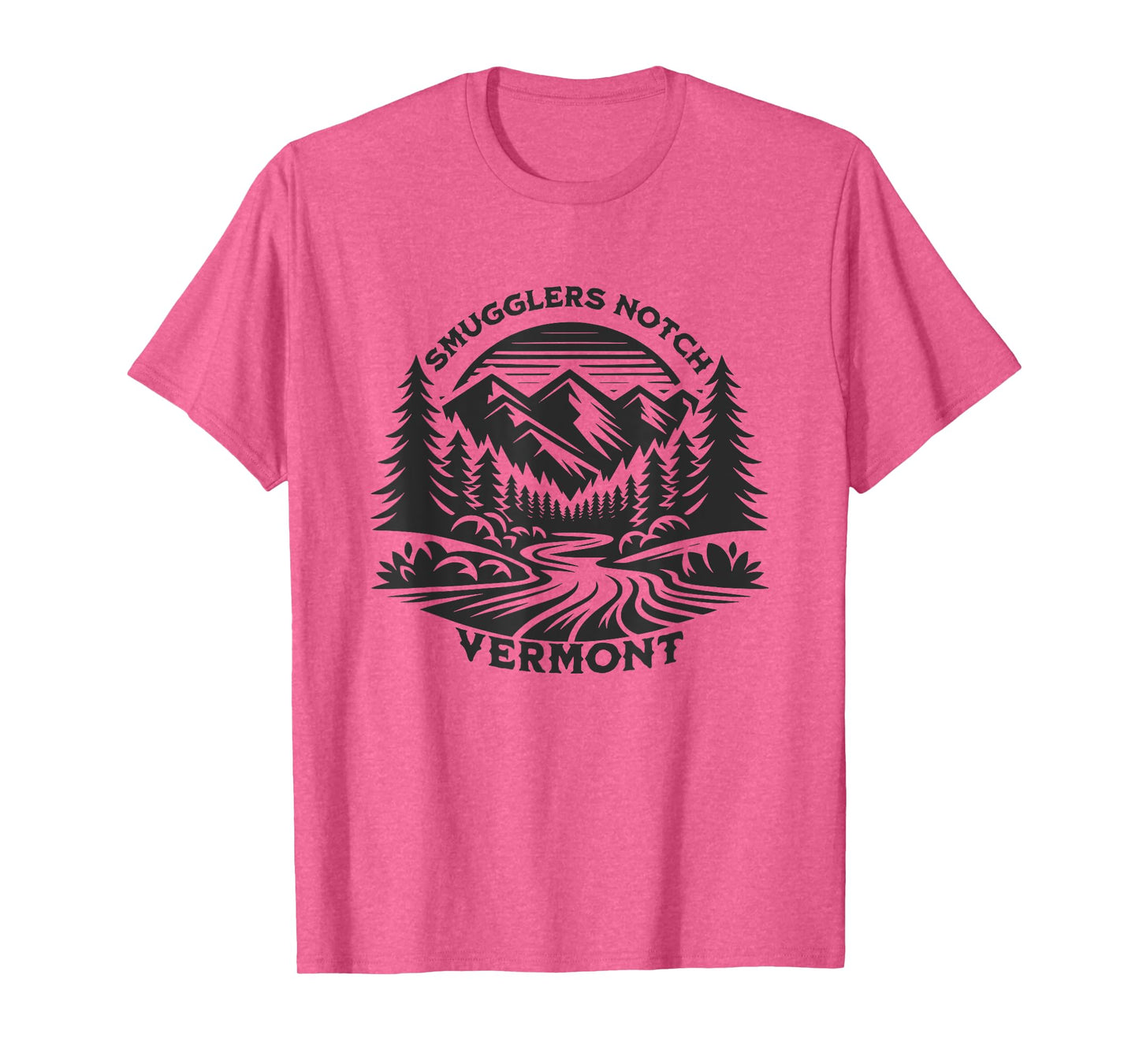 Smugglers Notch Vermont Mountains T-Shirt