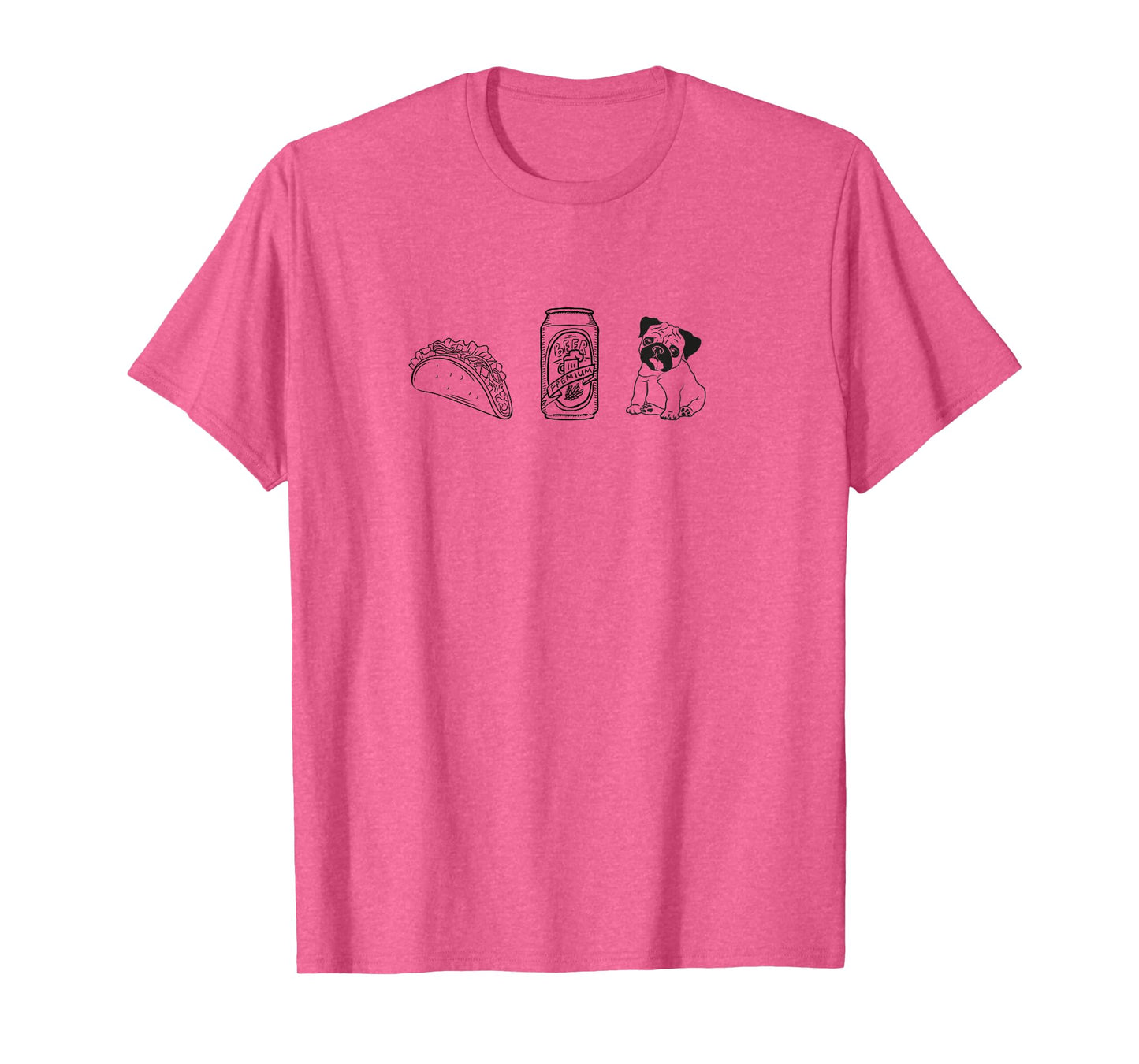 Tacos, Beer, Dog/Pet - Things I Love. Boxer T-Shirt