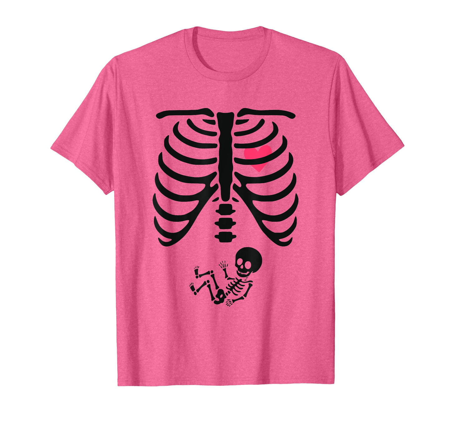 Baby Shower Skeleton Halloween Pregnancy Annoucement New Mom T-Shirt