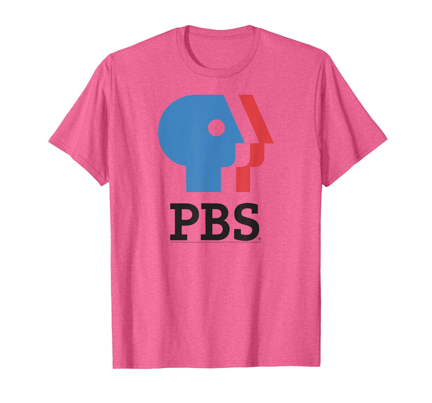 PBS Blue and Red Logo Public Broadcasting Service T-Shirt
