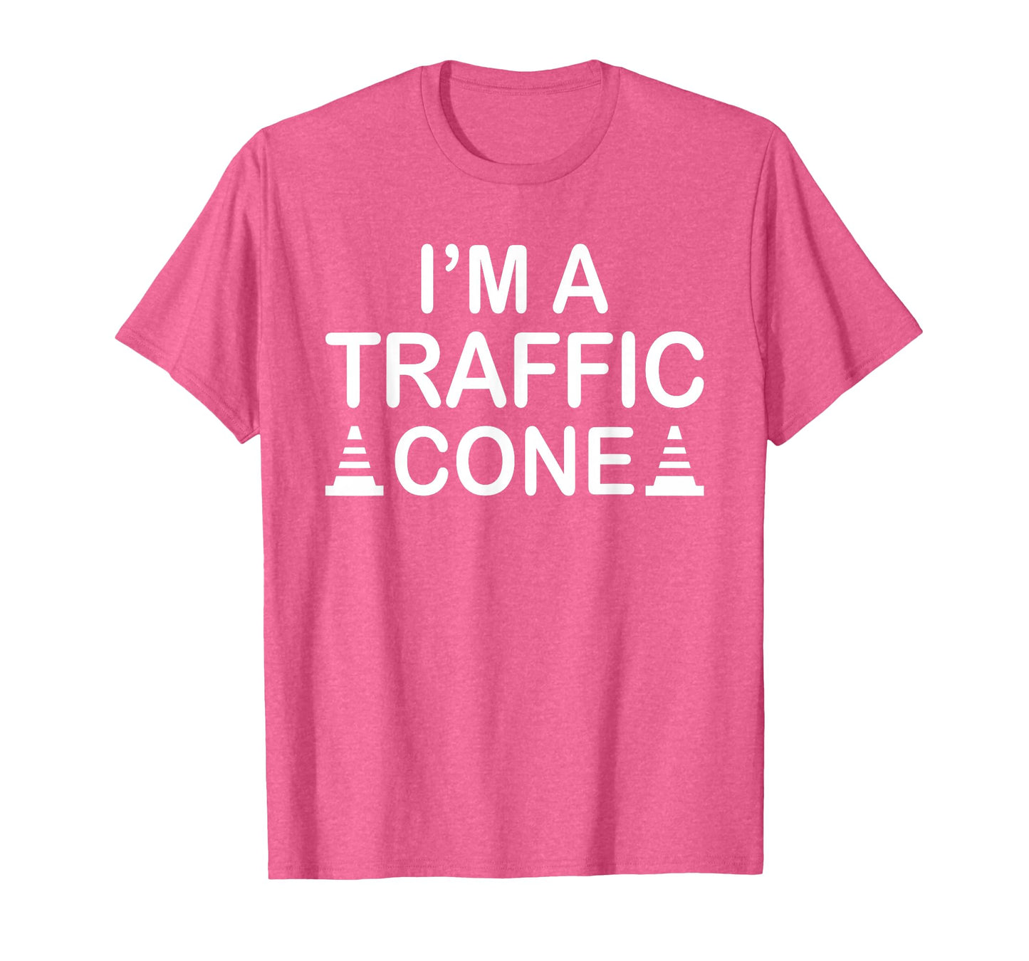 I’m A Traffic Cone Halloween Costume Adults and Kids T-Shirt