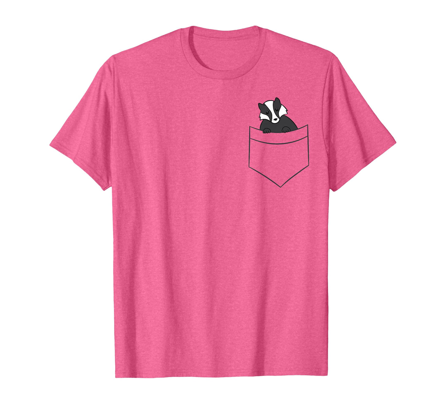 Honey Badger In A Pocket Funny Honey Badger T-Shirt