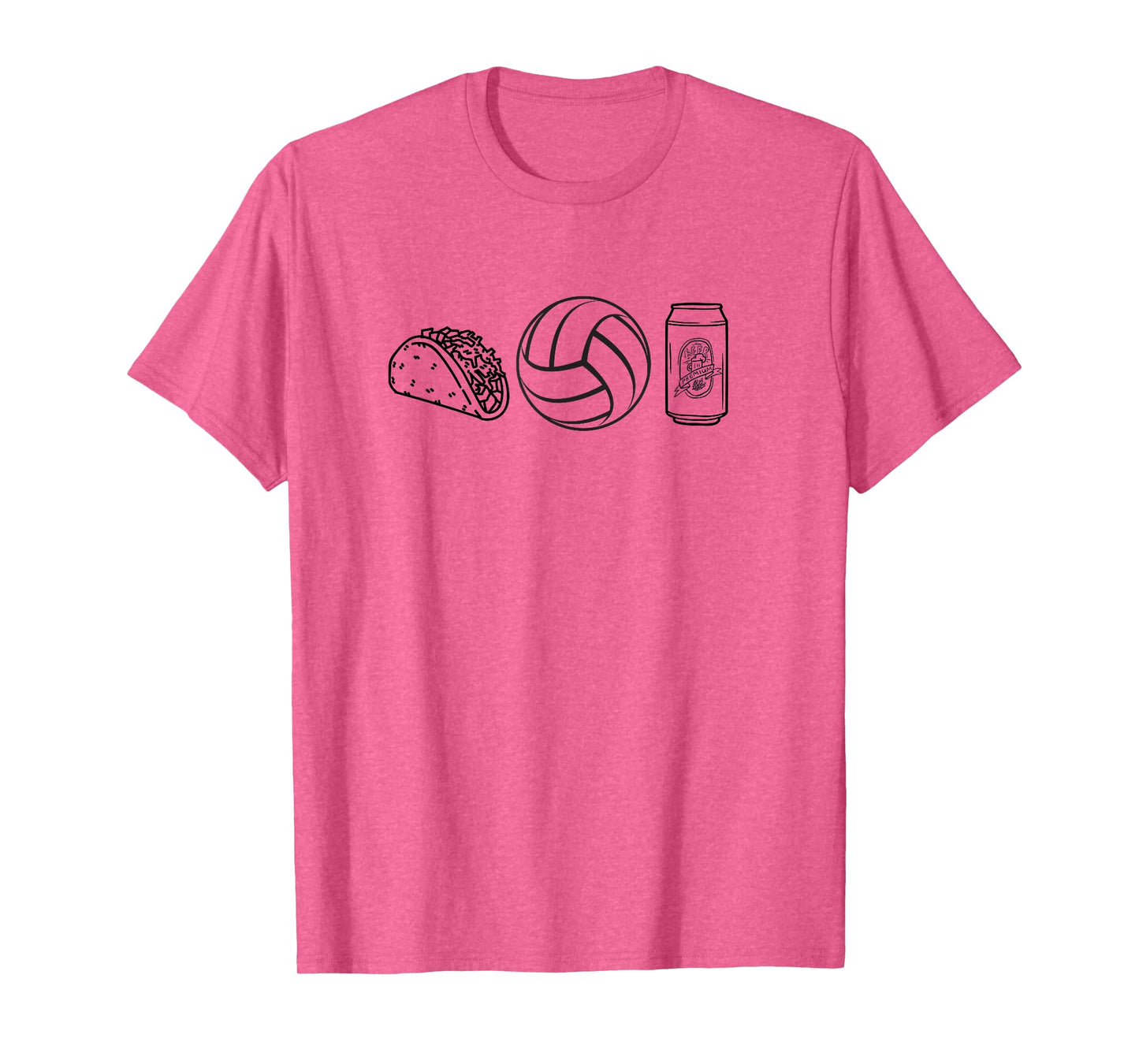 Tacos, Volleyball, Beer - Things I Love. T-Shirt