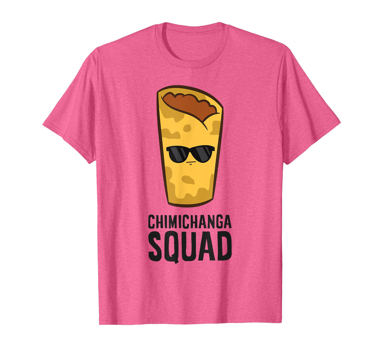 Chimichanga Mexican Food Funny Chimichanga Squad T-Shirt