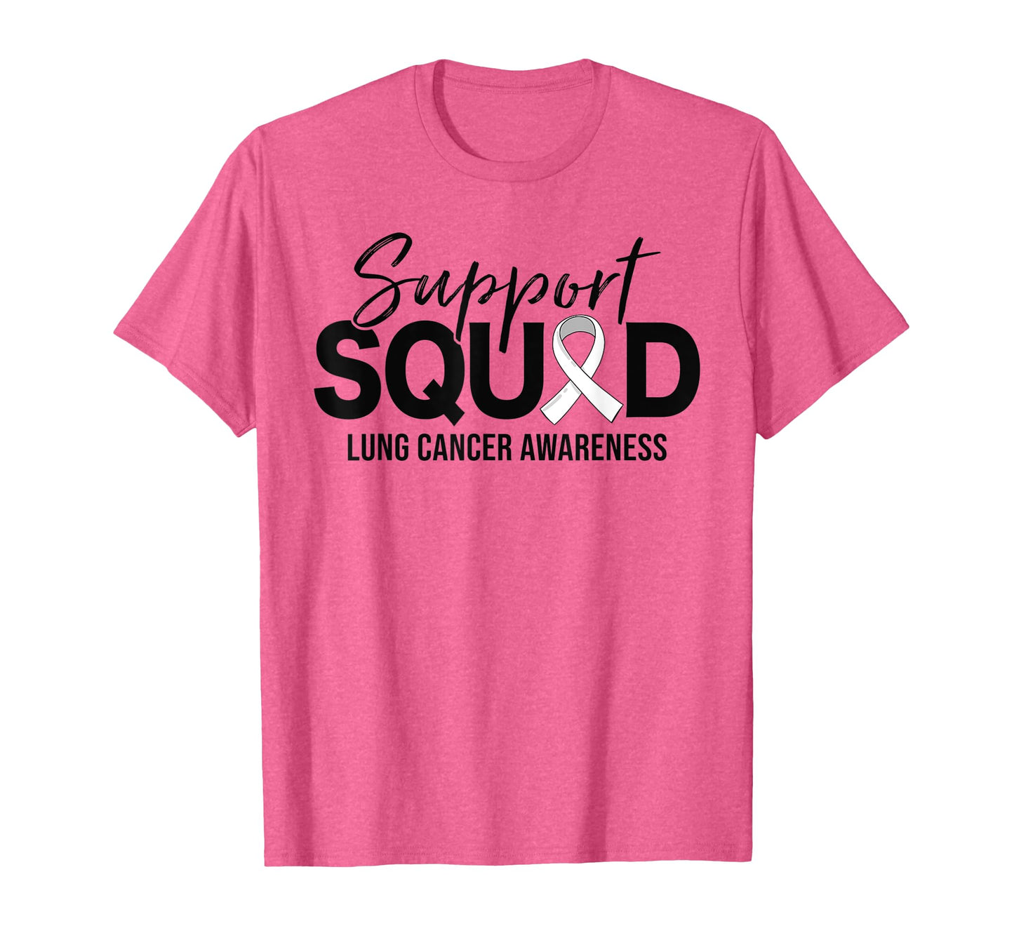 Support Squad Lung Cancer Awareness Support T-Shirt