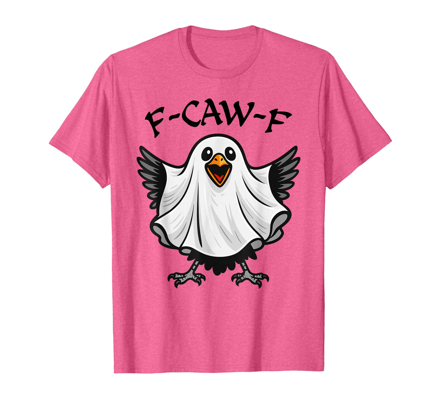 F-Caw-F Crow Ghost Humor Halloween T-Shirt