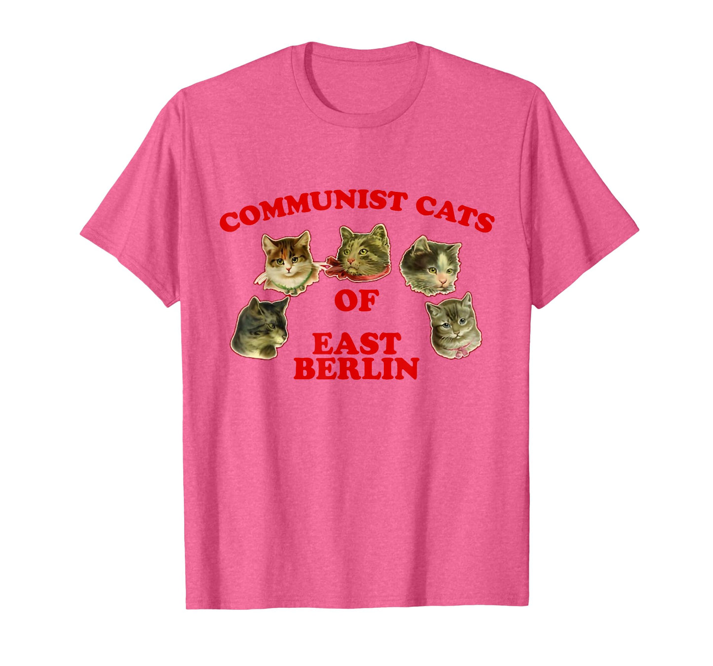 Communist Cats Of East Berlin funny saying T-Shirt