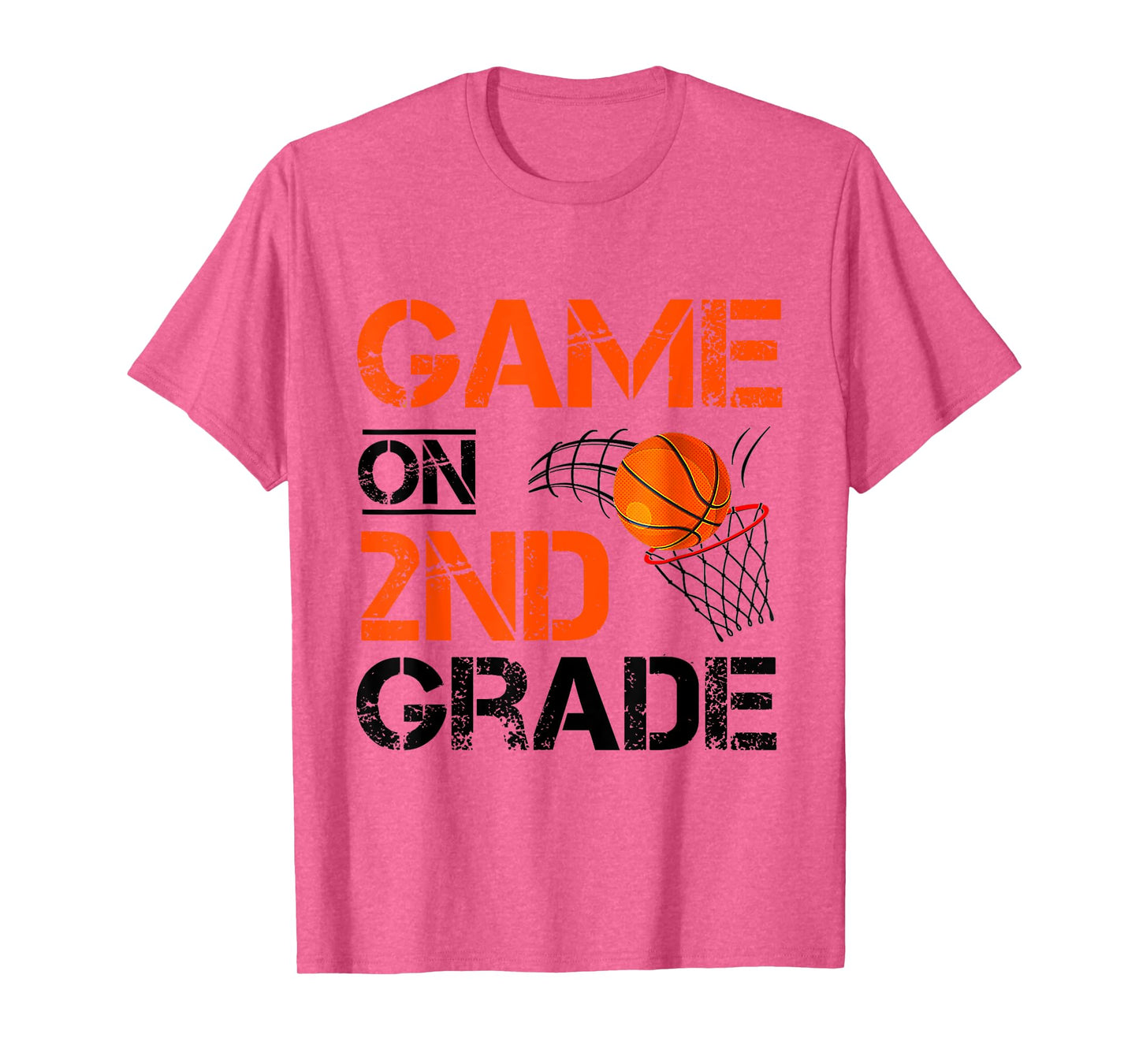 Funny Games On Second Grade Basketball First Day Of School T-Shirt