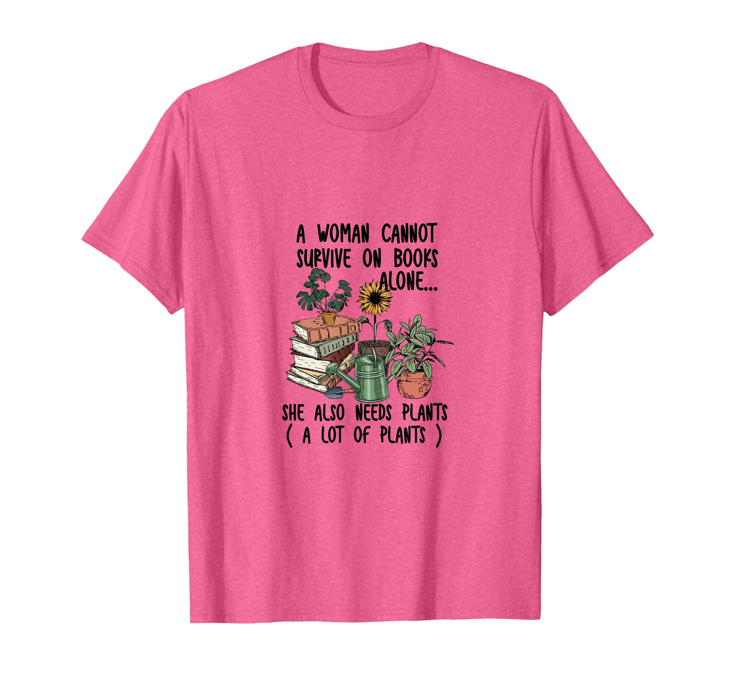 Garden, Gardening, Nature, Plants, Flowers, Books T-Shirt