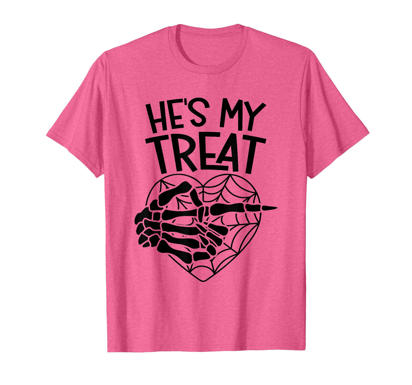 He’s My Treat Matching Couple Halloween Costume Girlfriend T-Shirt