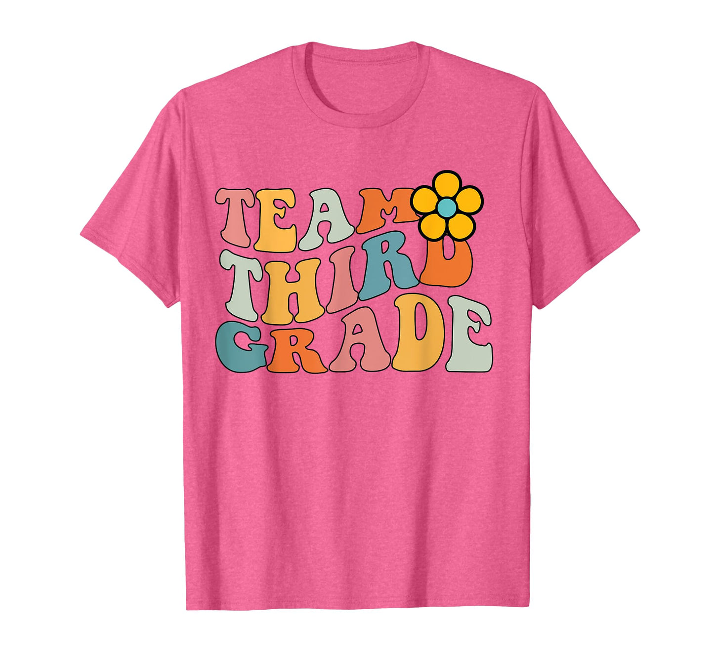 Team Third Grade Groovy Wavy, 3nd Grade Back to school T-Shirt