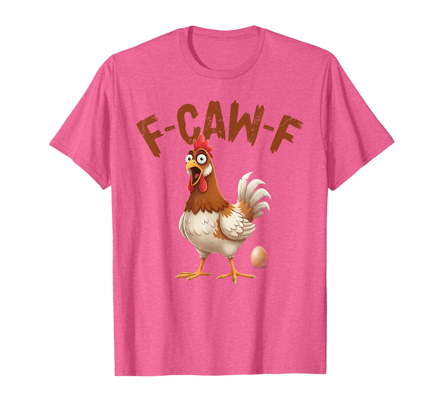 Funny Chicken F-CAW-F Humor FCAWF Chicken Halloween Pregnant T-Shirt