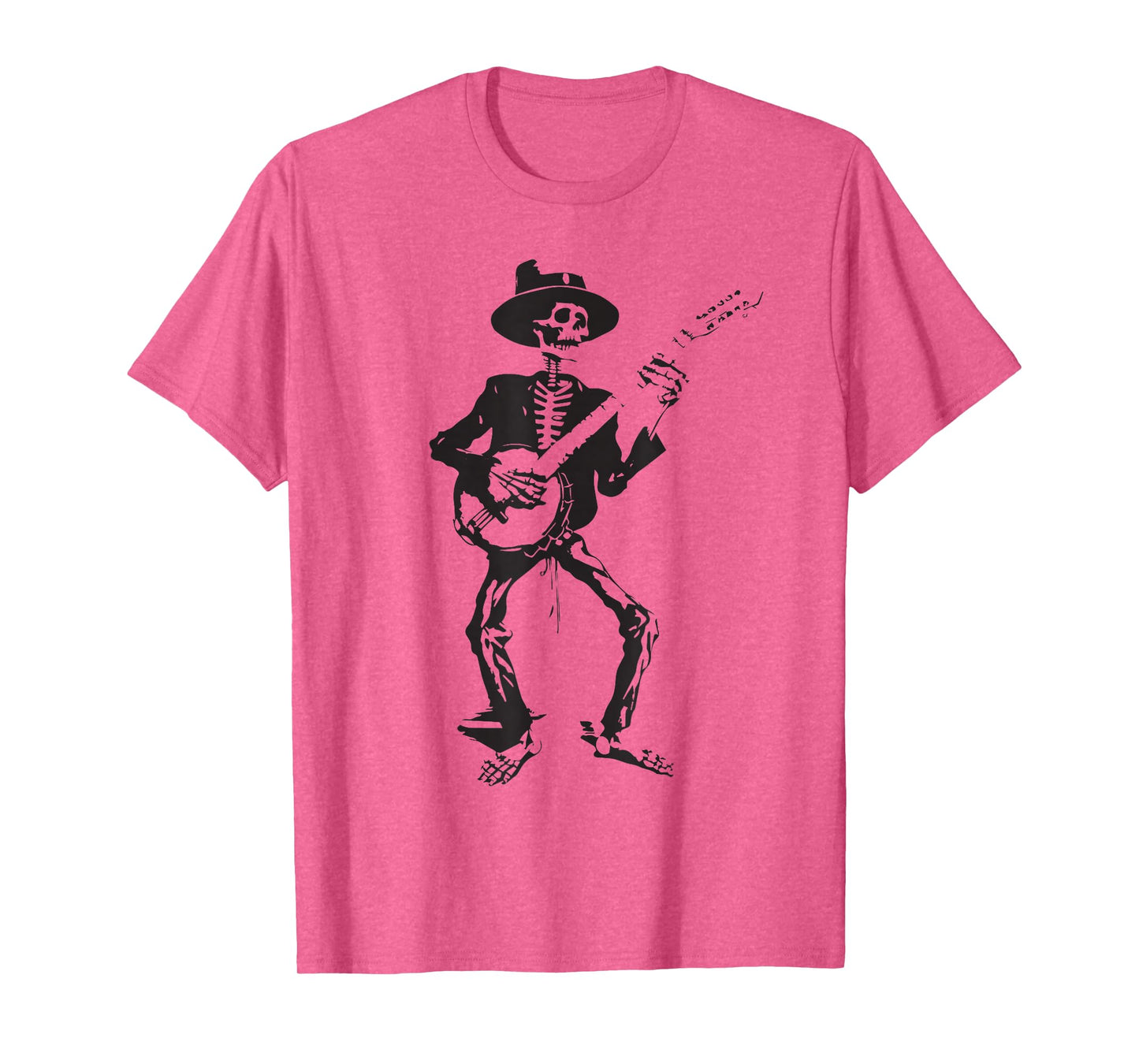 Banjo Dancing Skeleton Bluegrass Music Festival T-Shirt